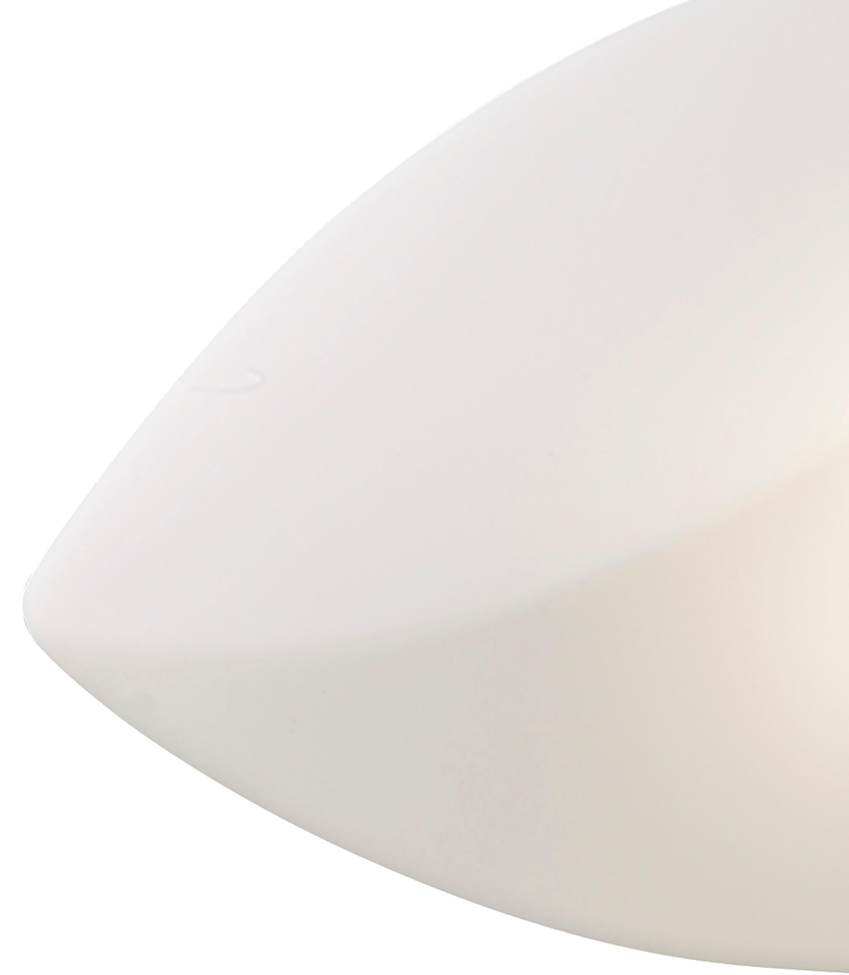 Natura Ceiling/Wall Outdoor Large 2 Light E27 IP44, Matt White/Opal White
