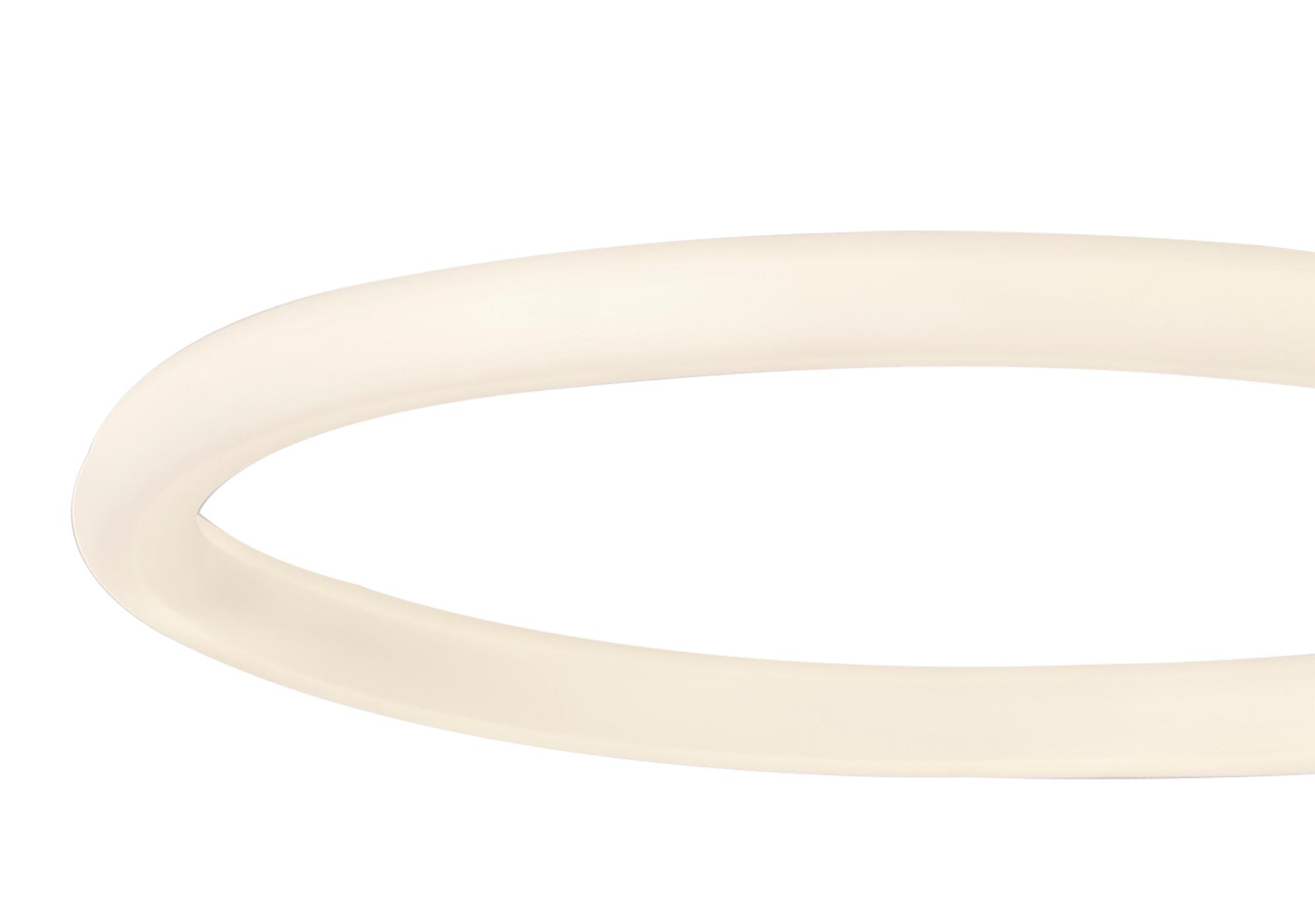 Nur II Rectangular Ceiling, 40W LED, 3000K, 3000lm, IP20, Chrome, 3yrs Warranty
