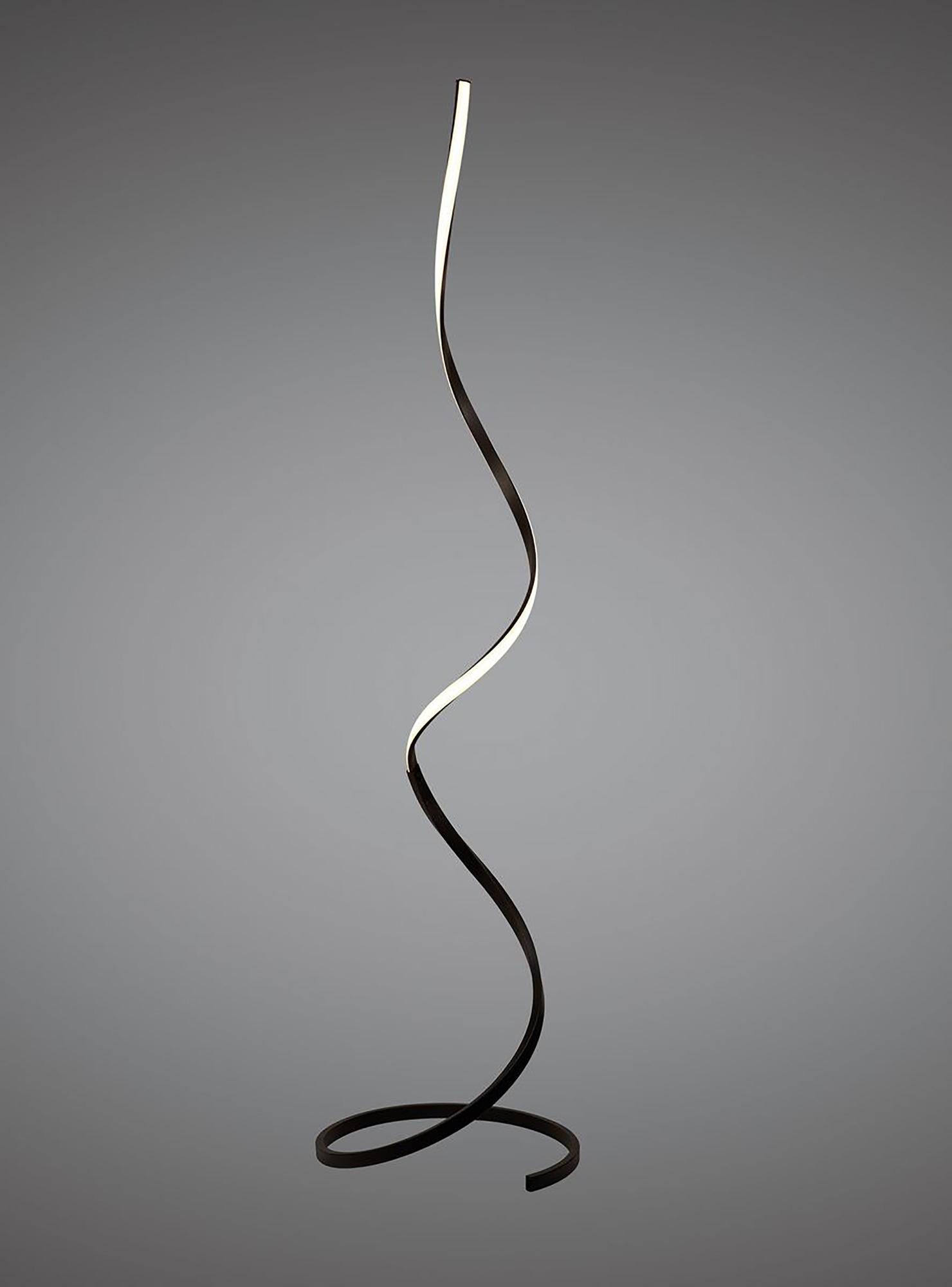 Nur Brown Oxide XL Floor Lamp 20W LED 2800K, 1800lm, Dimmable Frosted Acrylic/Brown Oxide, 3yrs Warranty