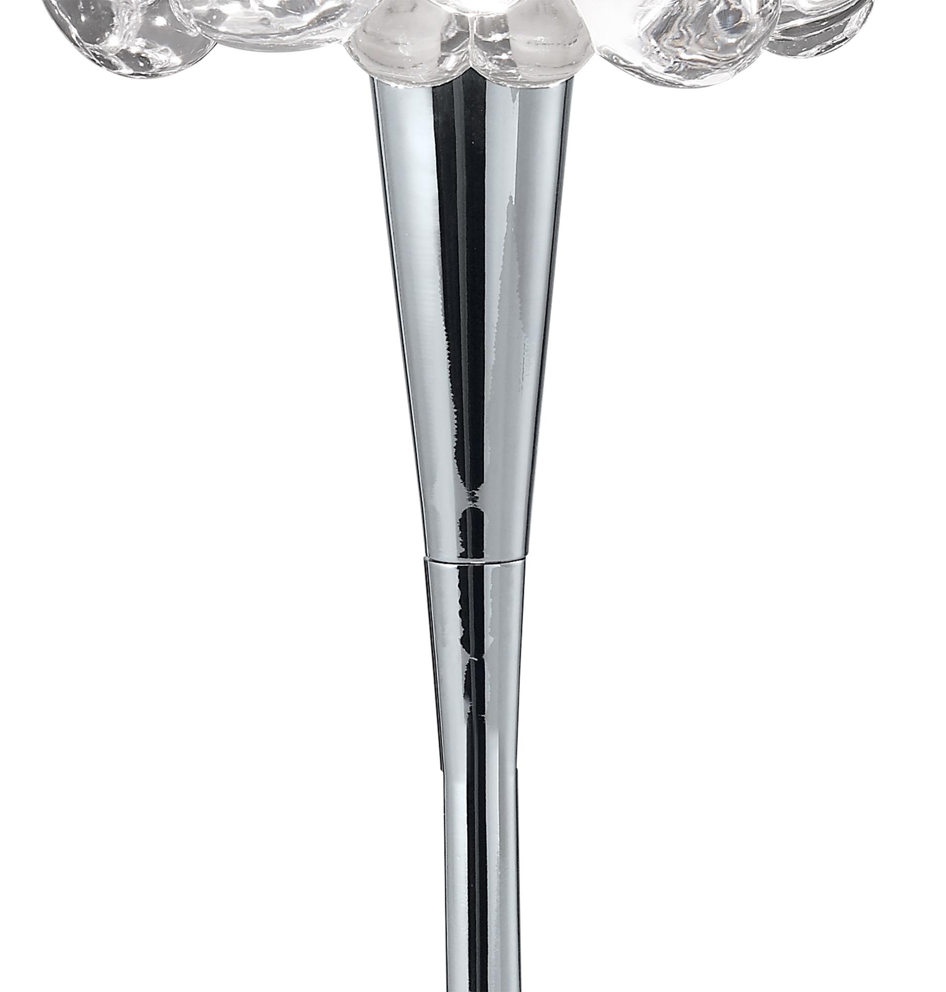 O2 Table Lamp 1 Light G9, Polished Chrome