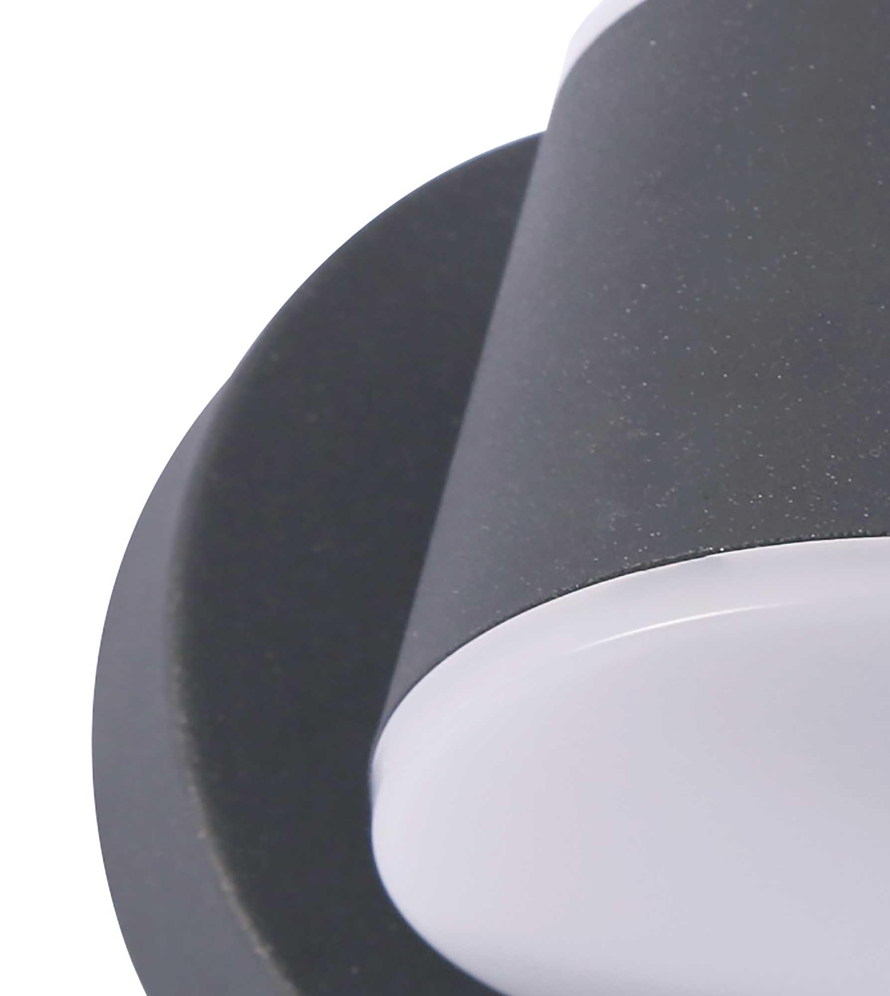 Oahu Wall Light 12W LED 3000K, Anthracite, 590lm, IP54, 3yrs Warranty