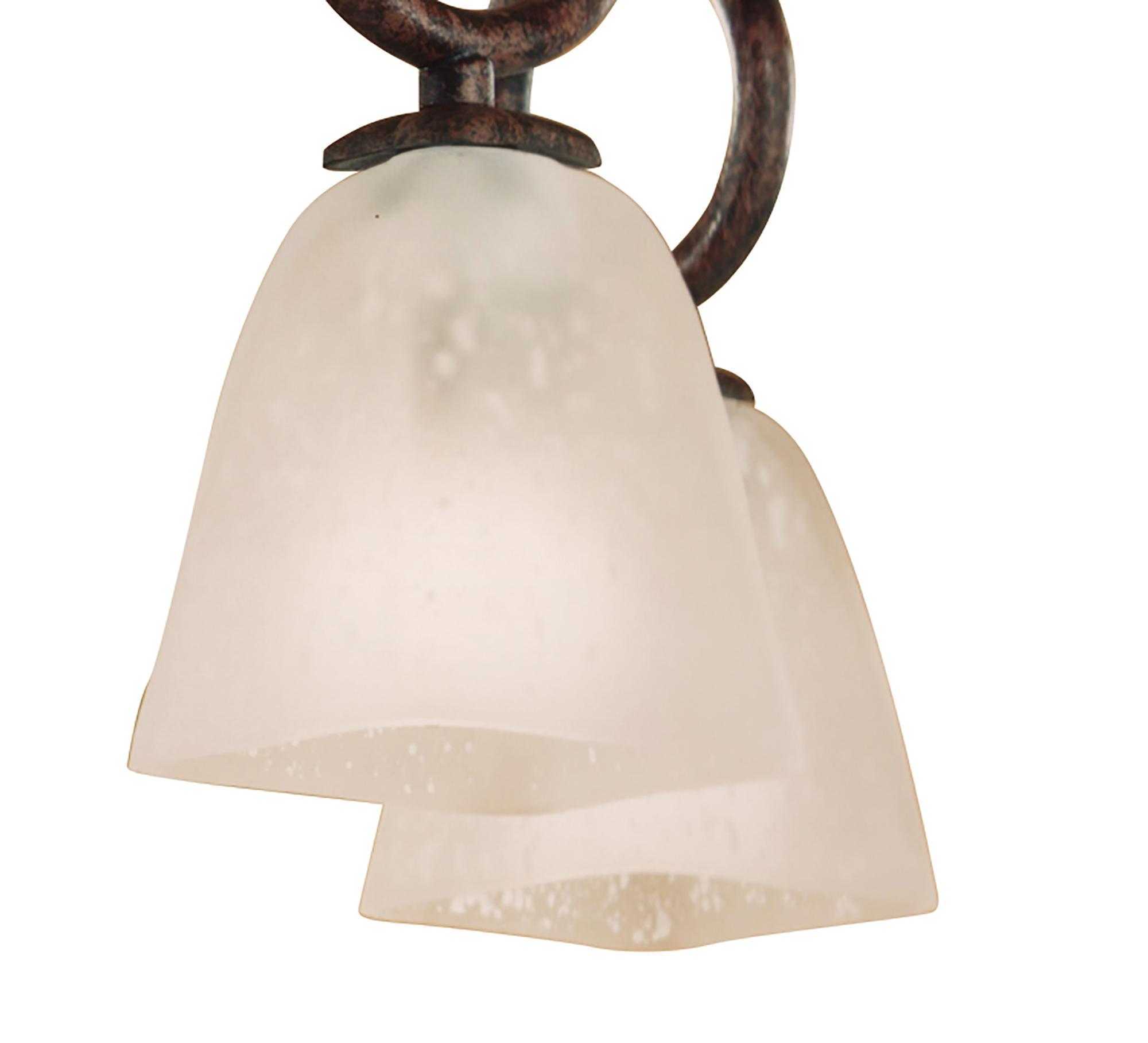 (0001 002) Oberture 54cm Ceiling 4 Light E14, Brown/Black Oxide