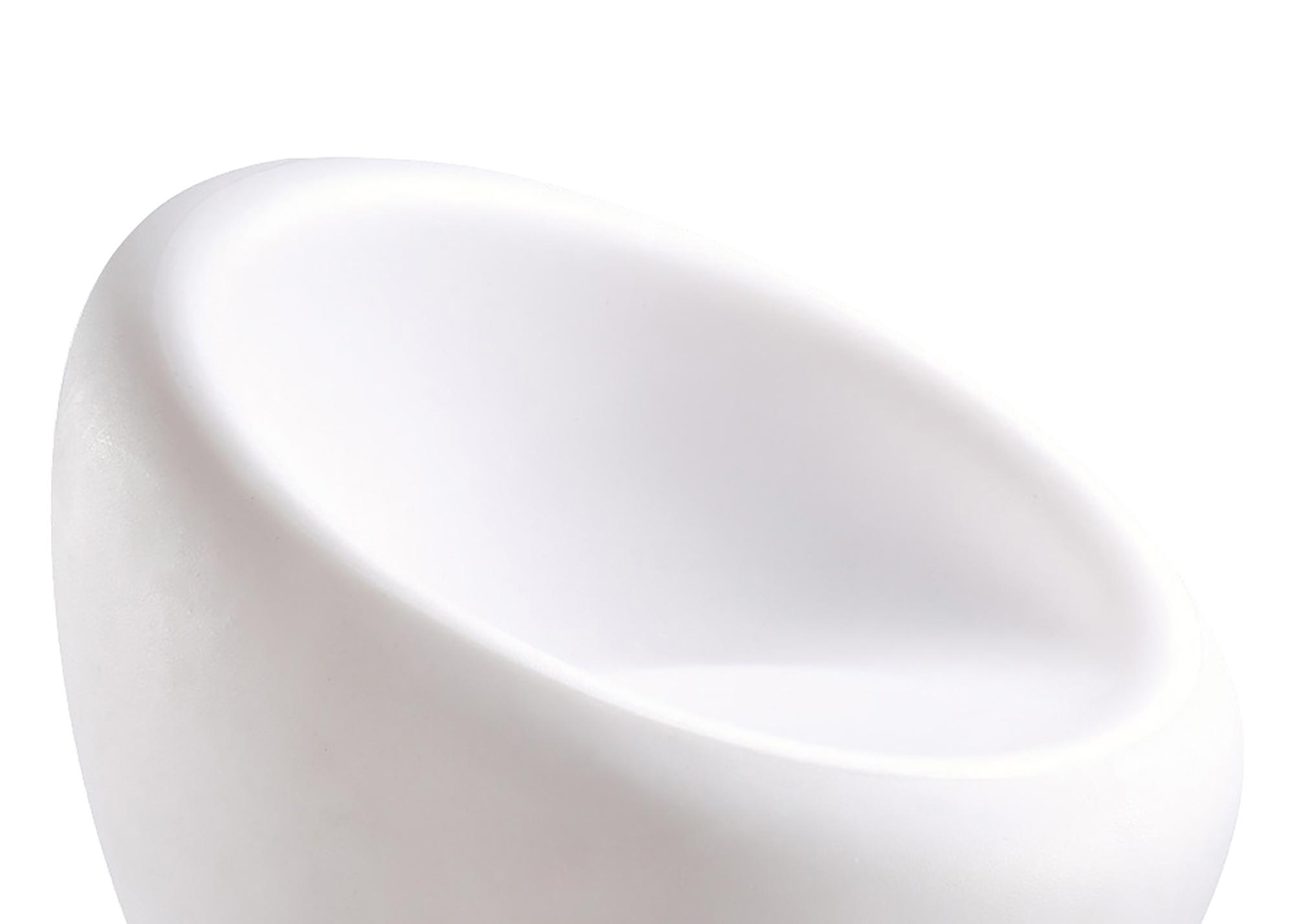 Pao Chair Round No Light Outdoor, Opal White
