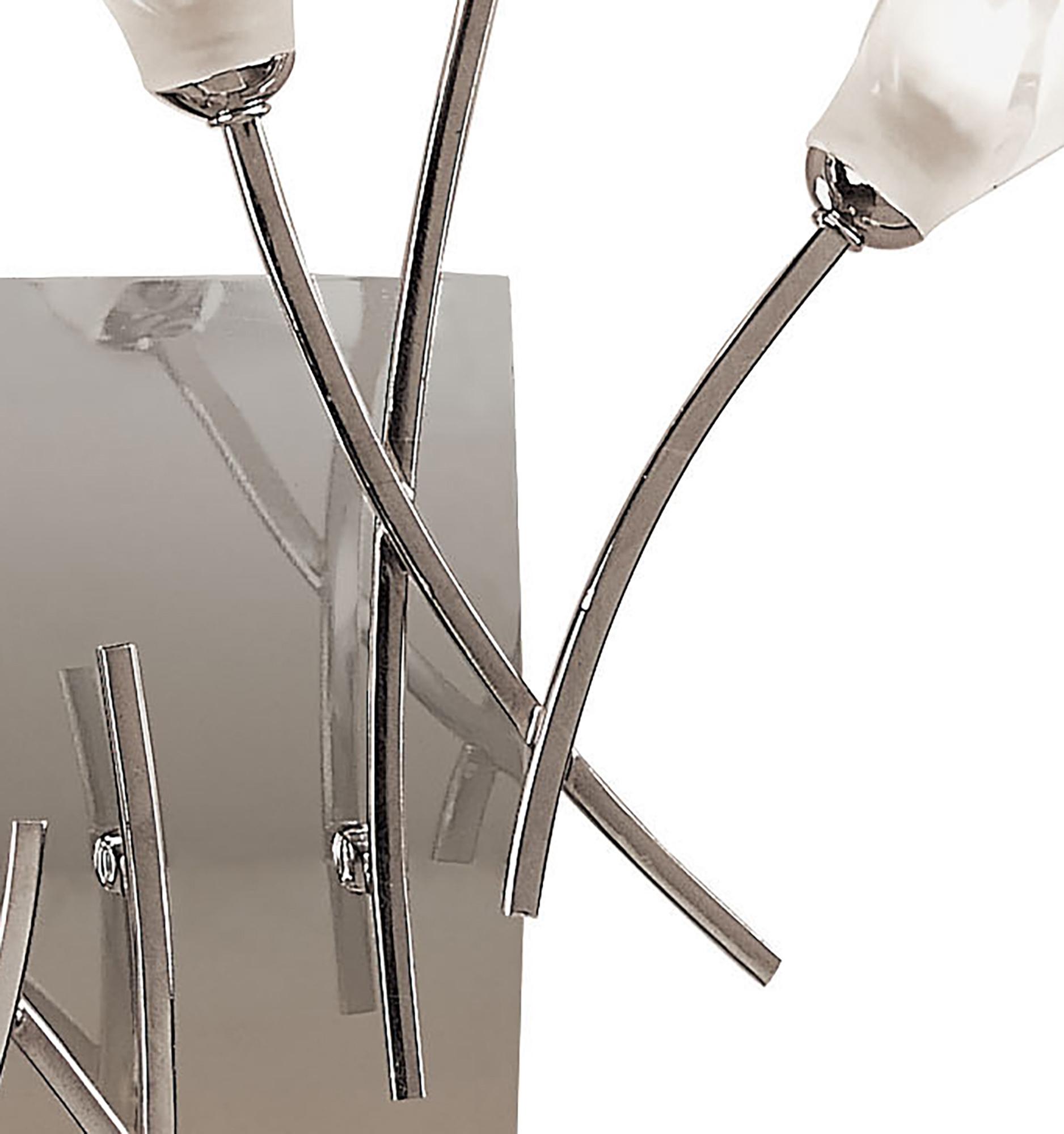 Pietra Ceiling/Wall Switched 6 Light G9, Polished Chrome