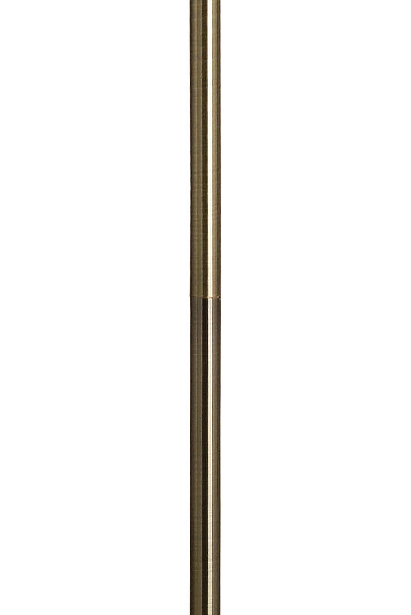 Pietra Floor Lamp 4 Light G9, Antique Brass, NOT LED/CFL Compatible