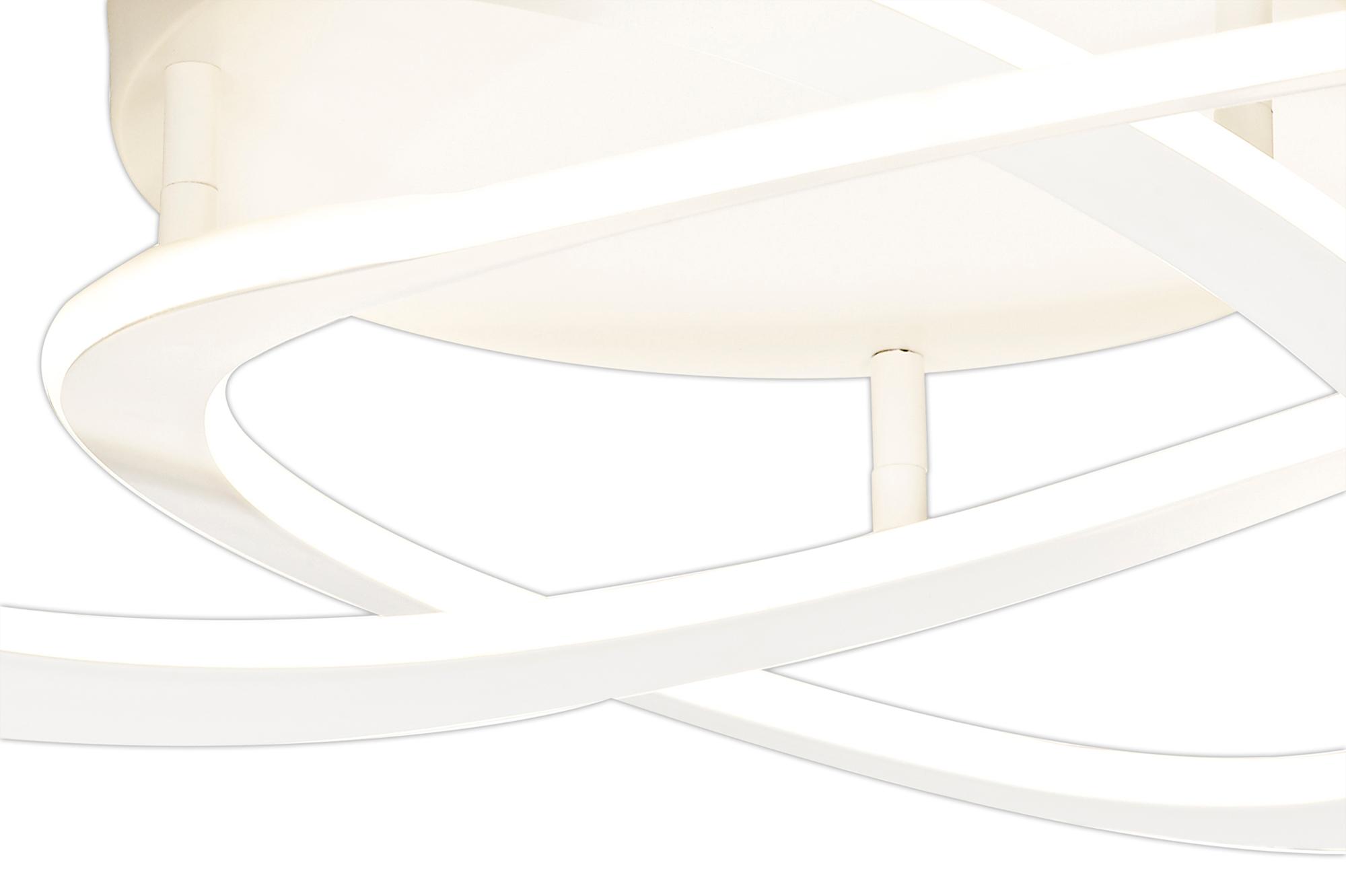Planet 75cm Ceiling, 80W LED, 3000K, 3900lm, White, 3yrs Warranty