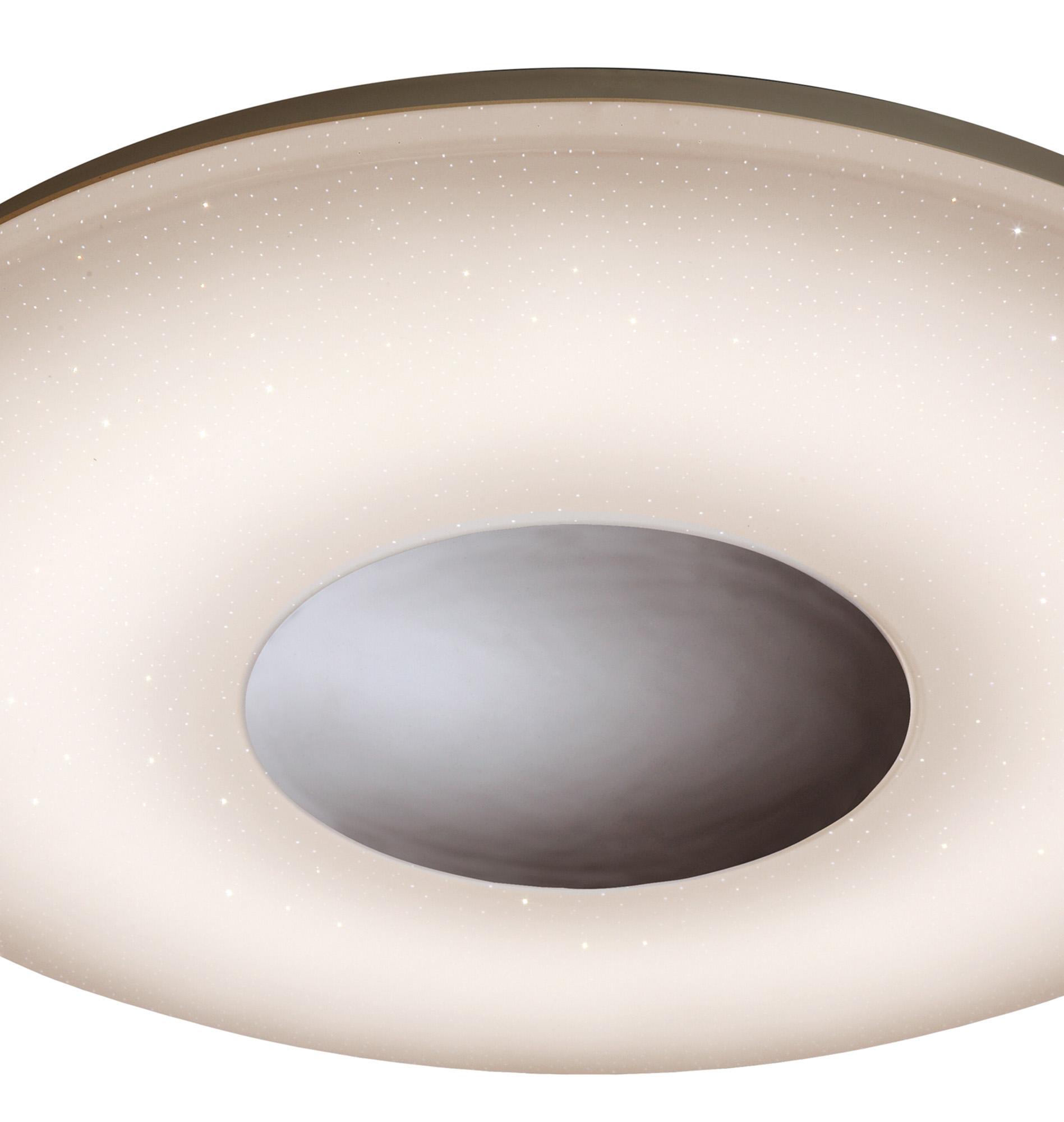 Reef 55cm 60W Tuneable White 3000K-6500K, 4200lm, Dimmable Flush Fitting With Remote Control, 3yrs Warranty