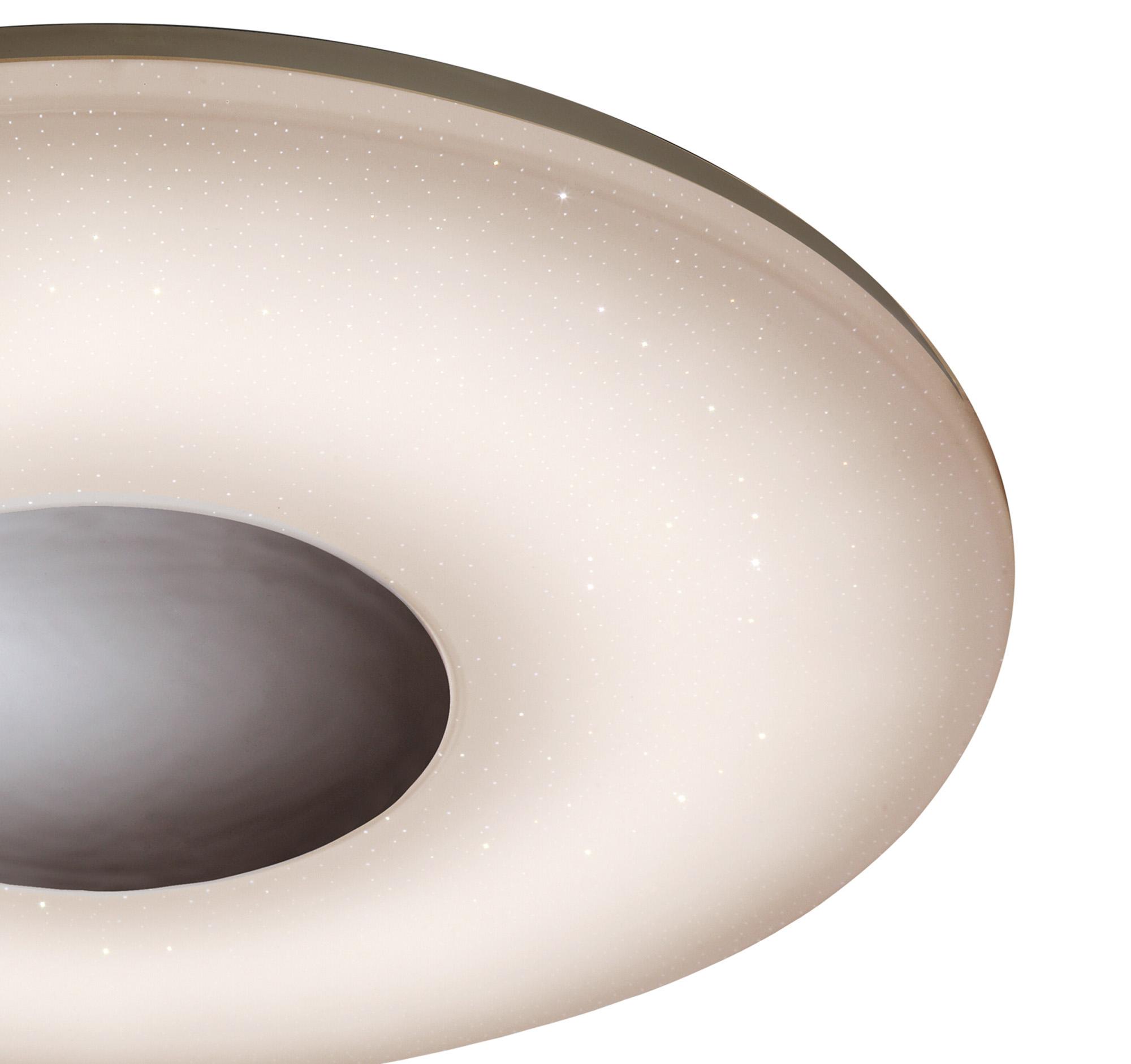 Reef 55cm 60W Tuneable White 3000K-6500K, 4200lm, Dimmable Flush Fitting With Remote Control, 3yrs Warranty