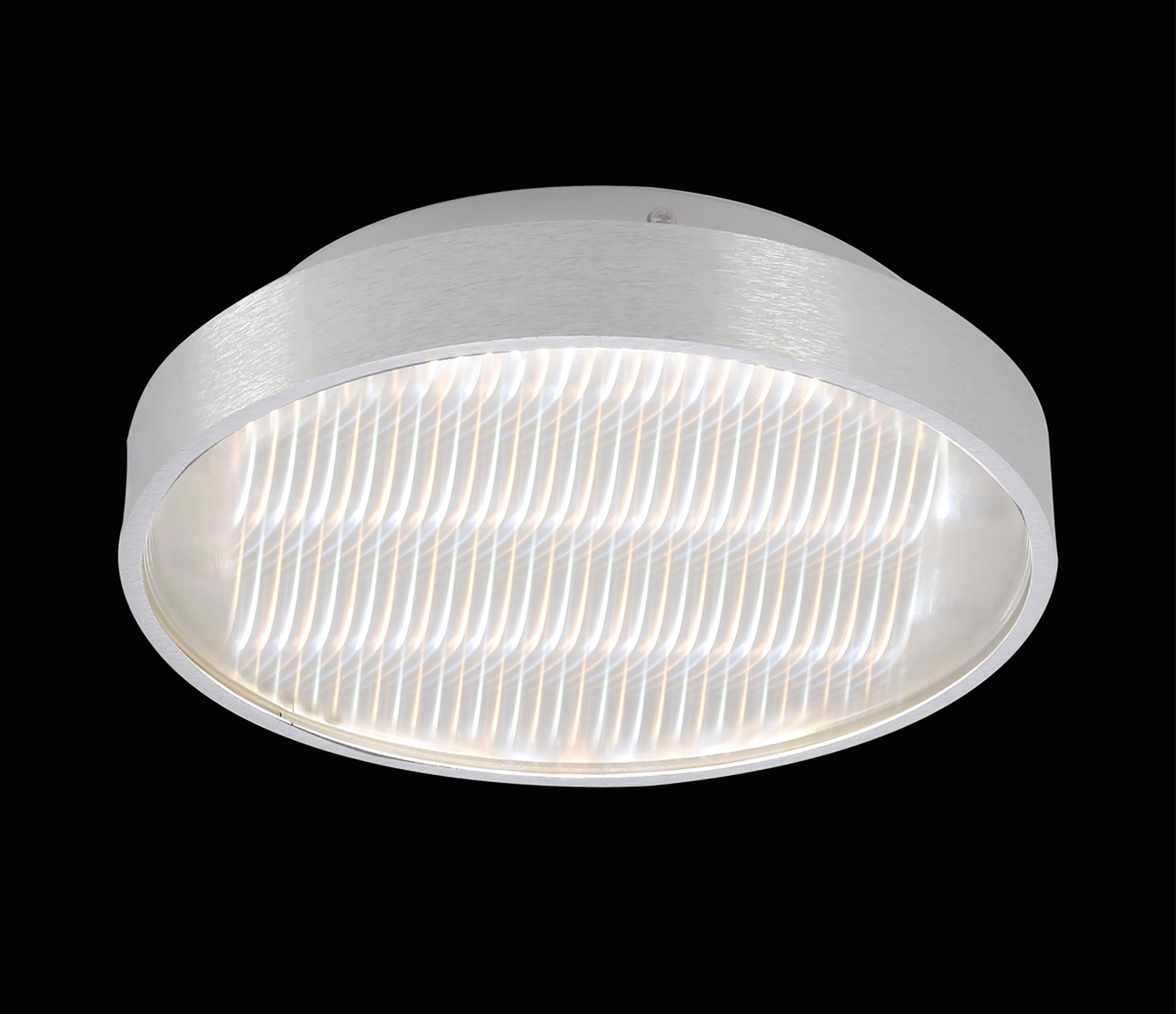 Reflex 29.2cm Flush 29cm Round 18W LED 3000K + 6000K, 1180lm, Aluminium / Acrylic, 3yrs Warranty