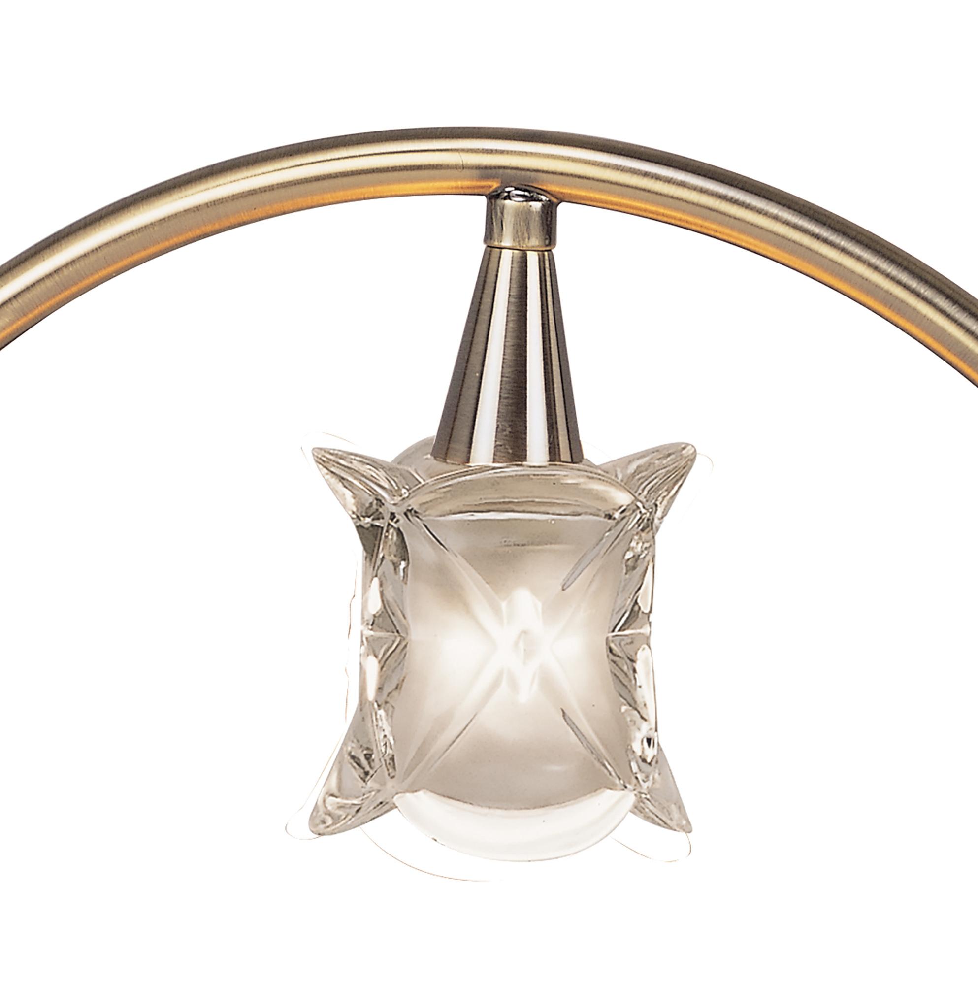 Rosa Del Desierto Table Lamp 1 Light G9, Antique Brass