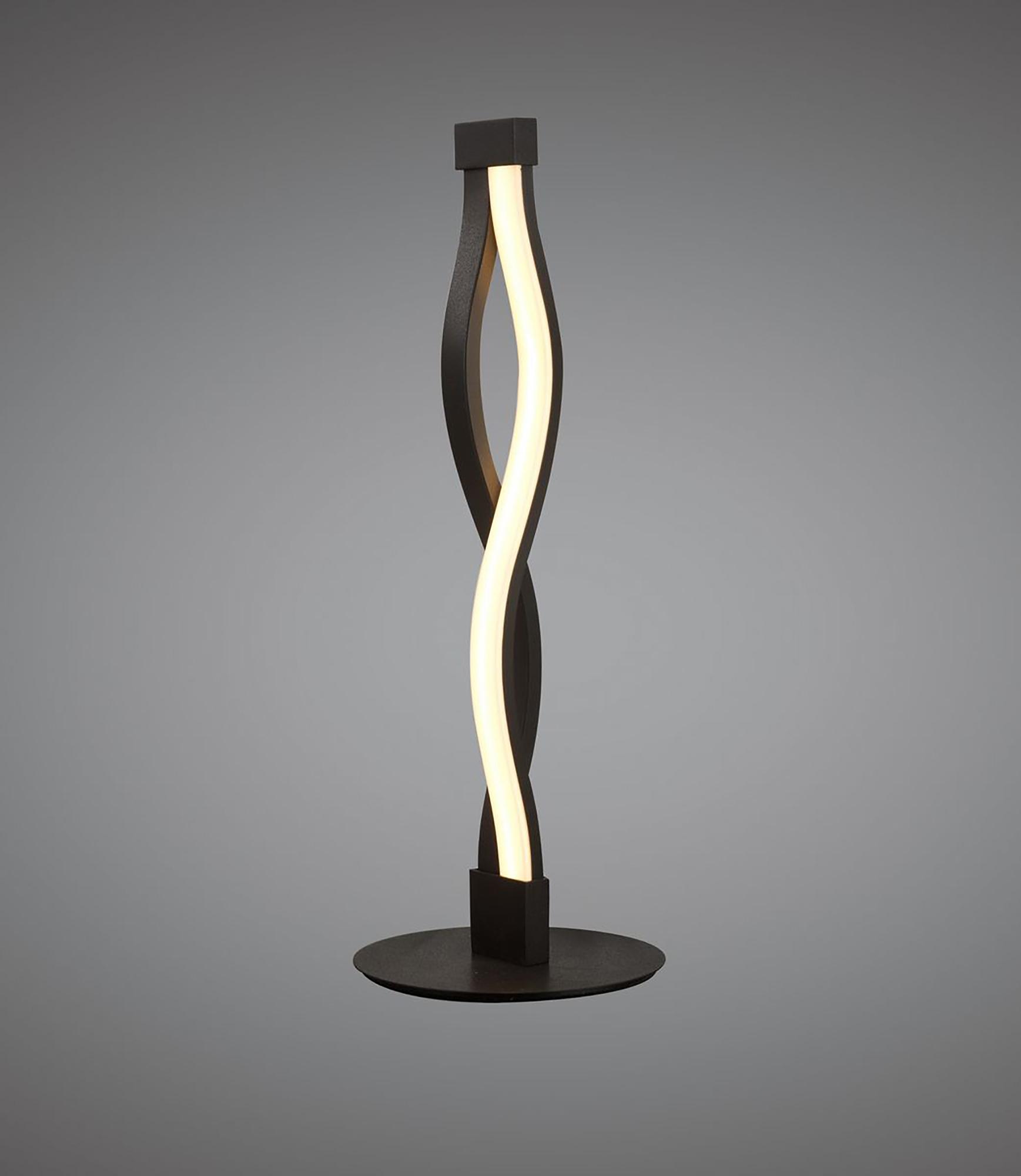 Sahara Brown Oxide Table Lamp 6W 2800K, 420lm, Brown Oxide/White Acrylic, 3yrs Warranty