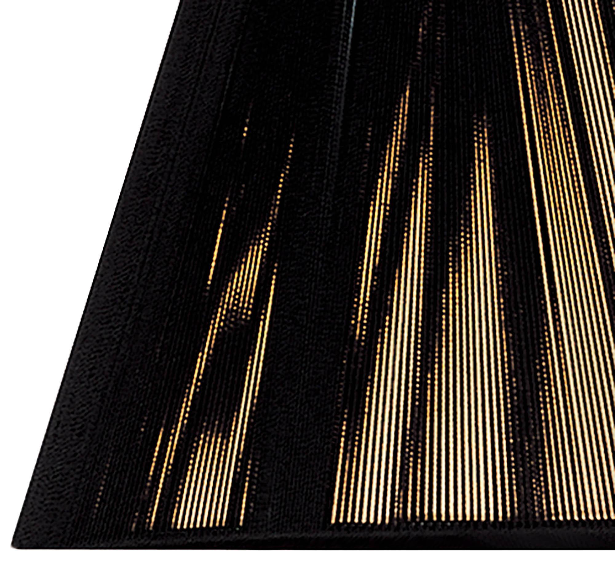 Silk String Shade Black