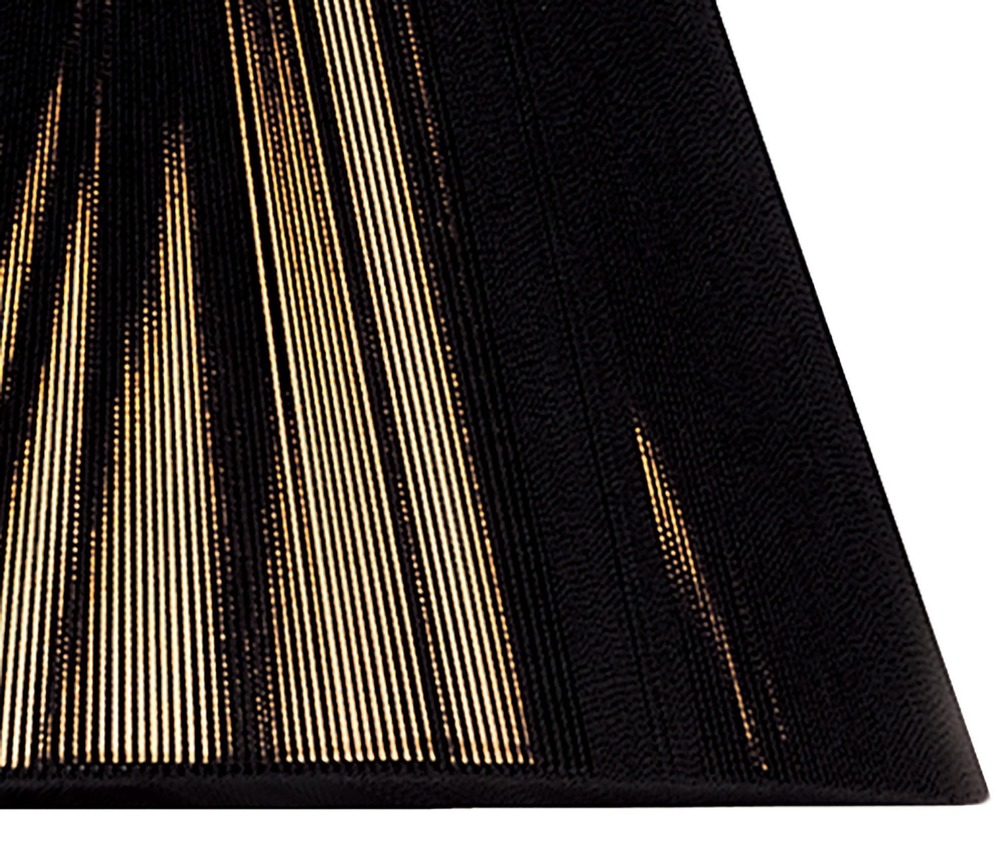 Silk String Shade Black