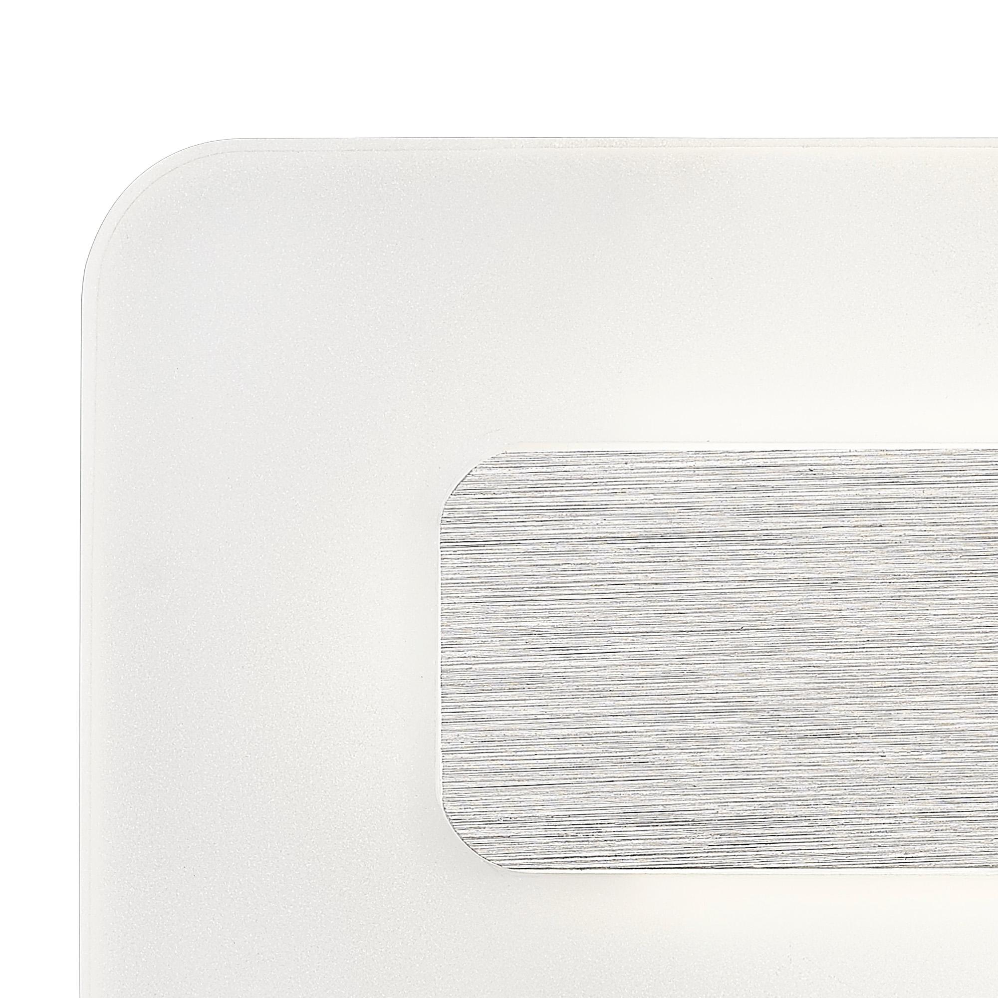 Sol Wall Lamp Rectangular 6W LED 4000K, 540lm, Aluminium / Acrylic, 3yrs Warranty