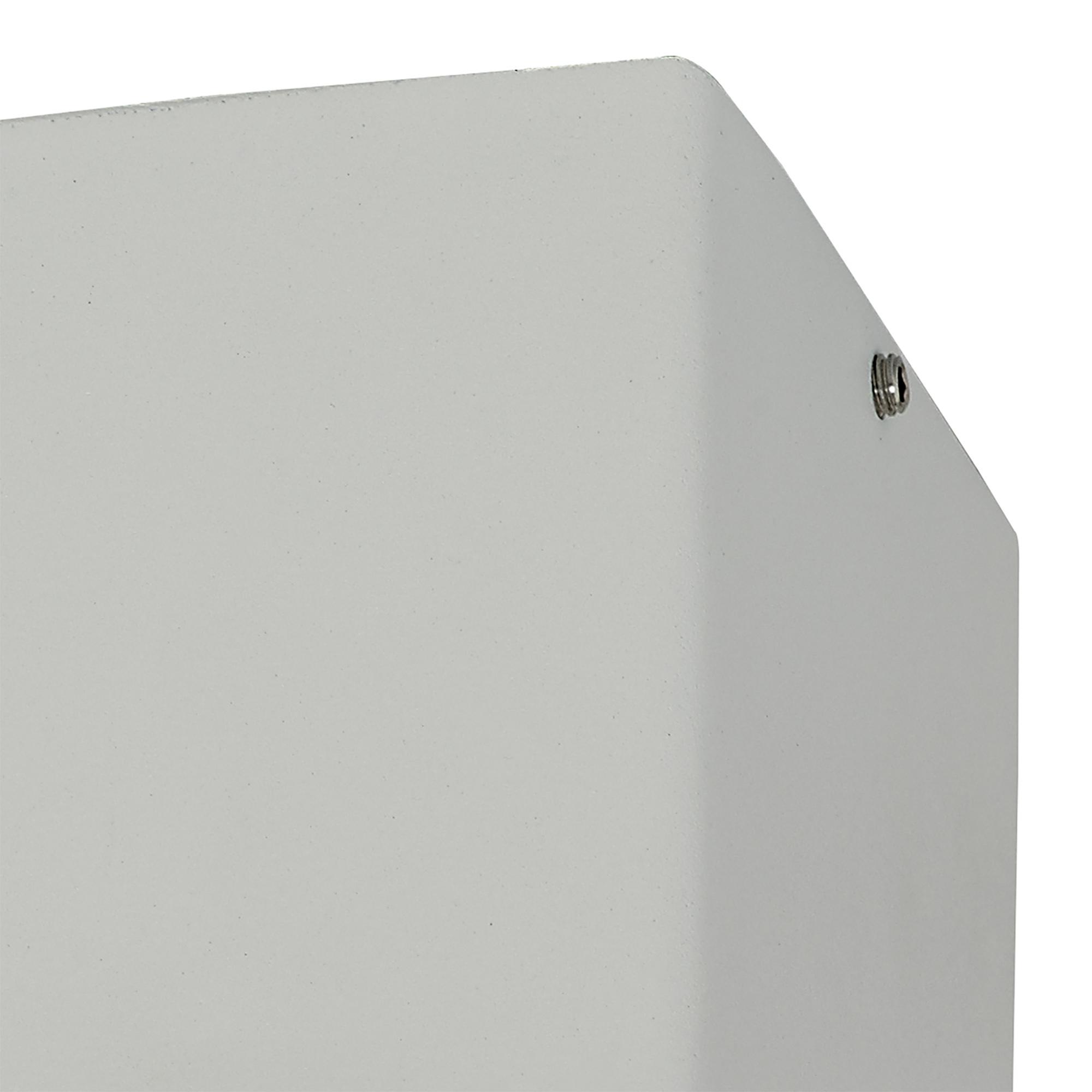 Stom Adjustable Square Spotlight, 1 Light GU10, Sand White