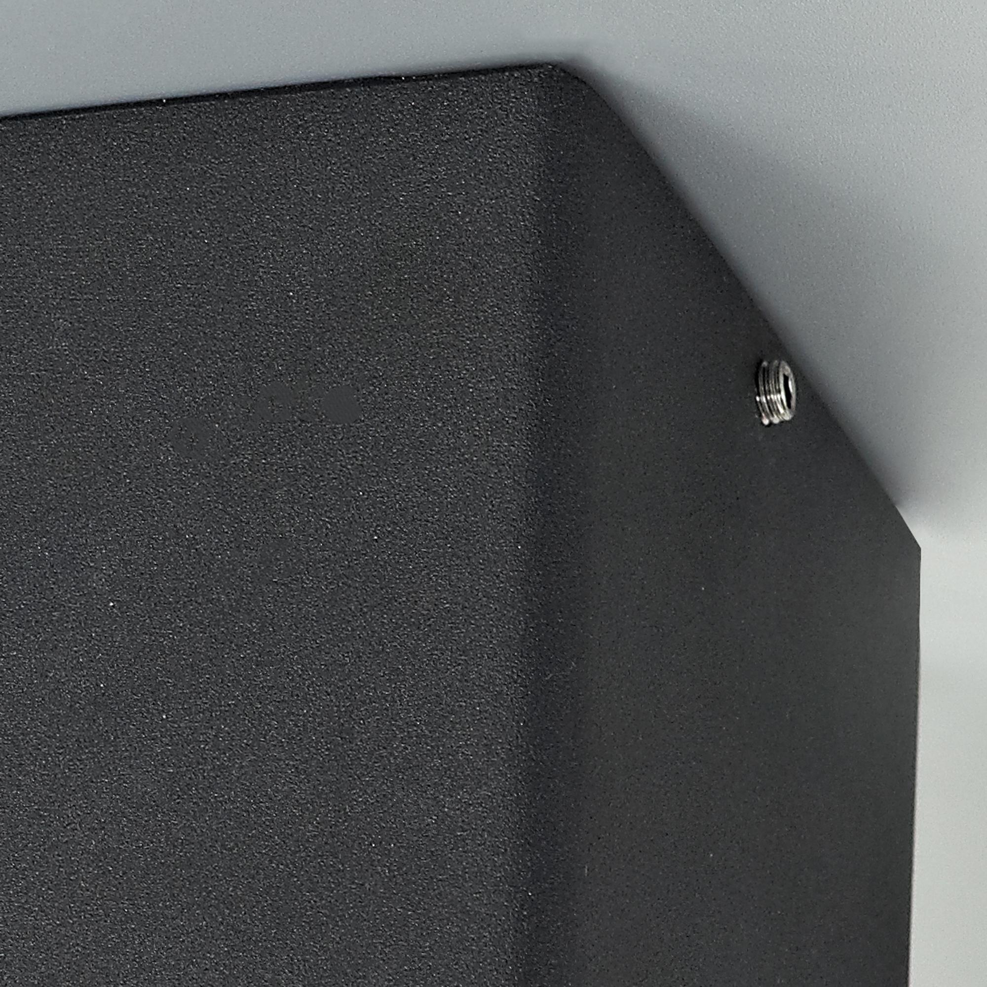 Stom Adjustable Square Spotlight, 1 Light GU10, Sand Black