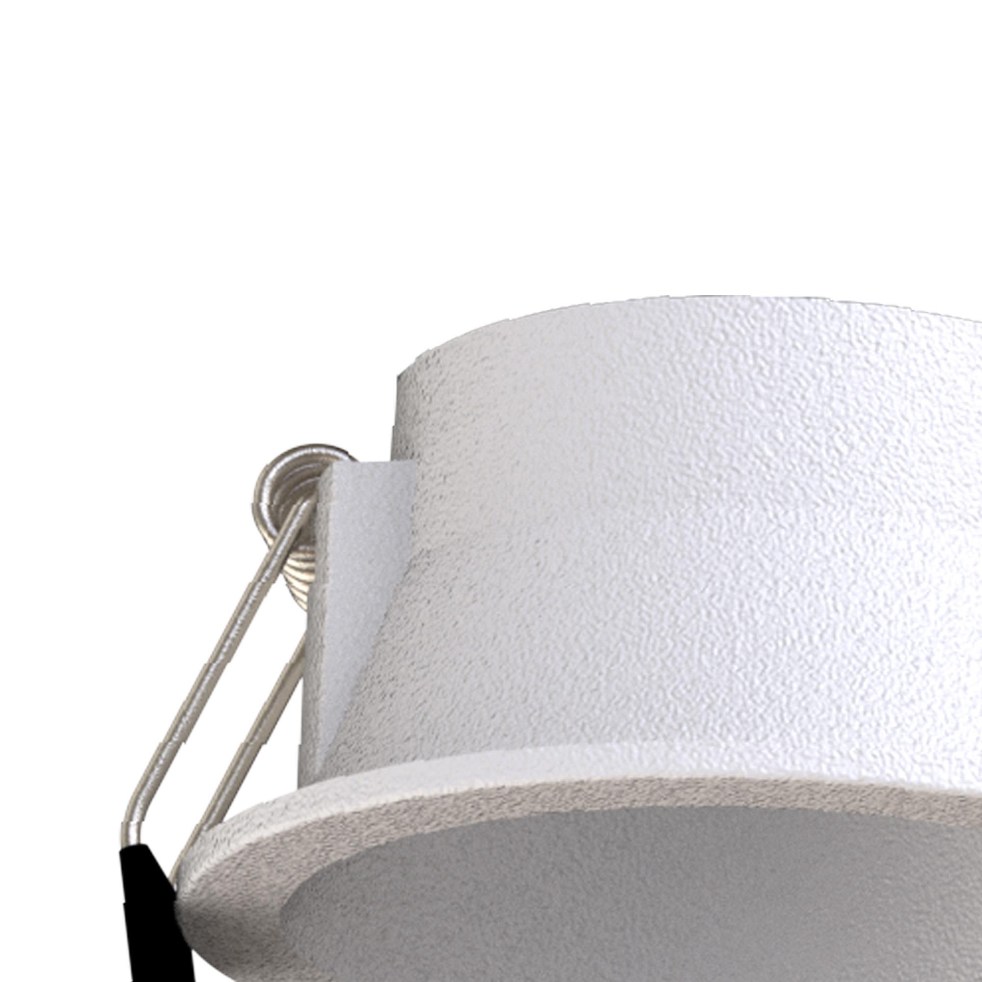Sunset 65 x 74mm Recessed Base, Cut Out: 55mm, White