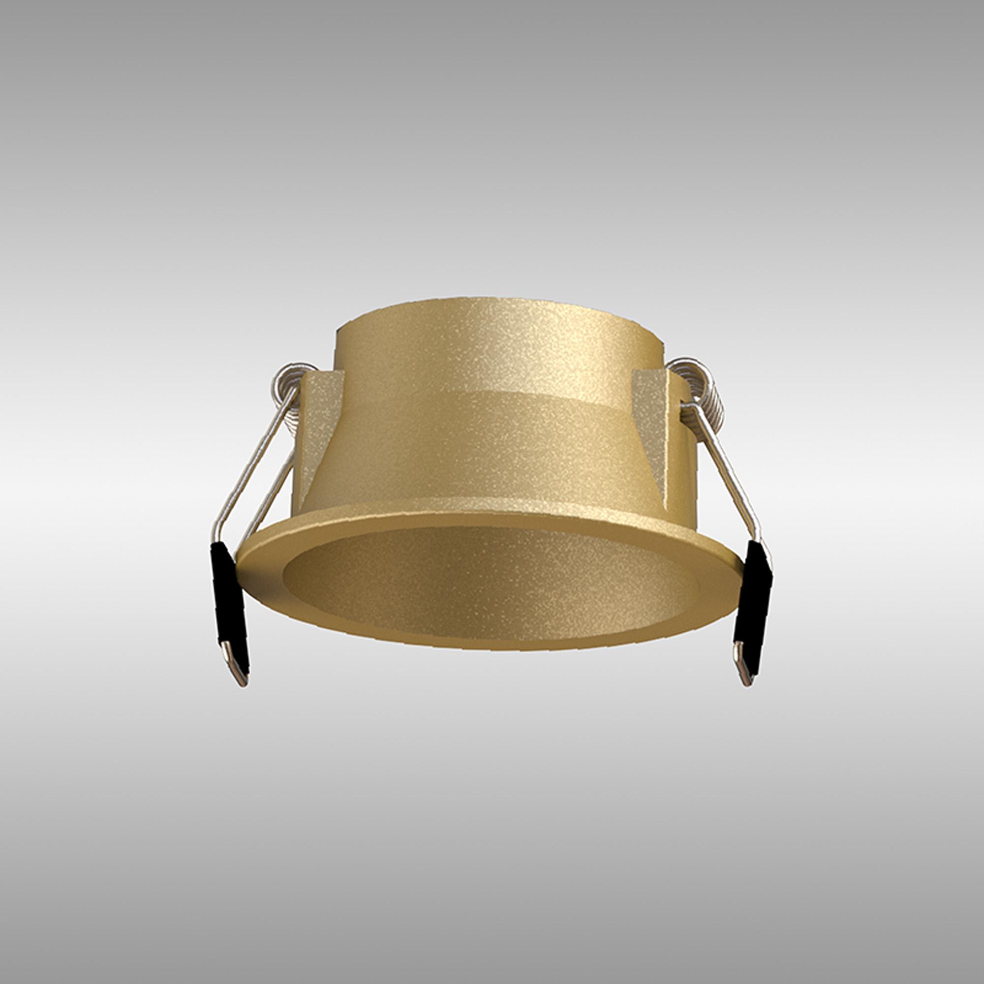 Sunset 65 x 74mm Recessed Base, Cut Out: 55mm, Gold