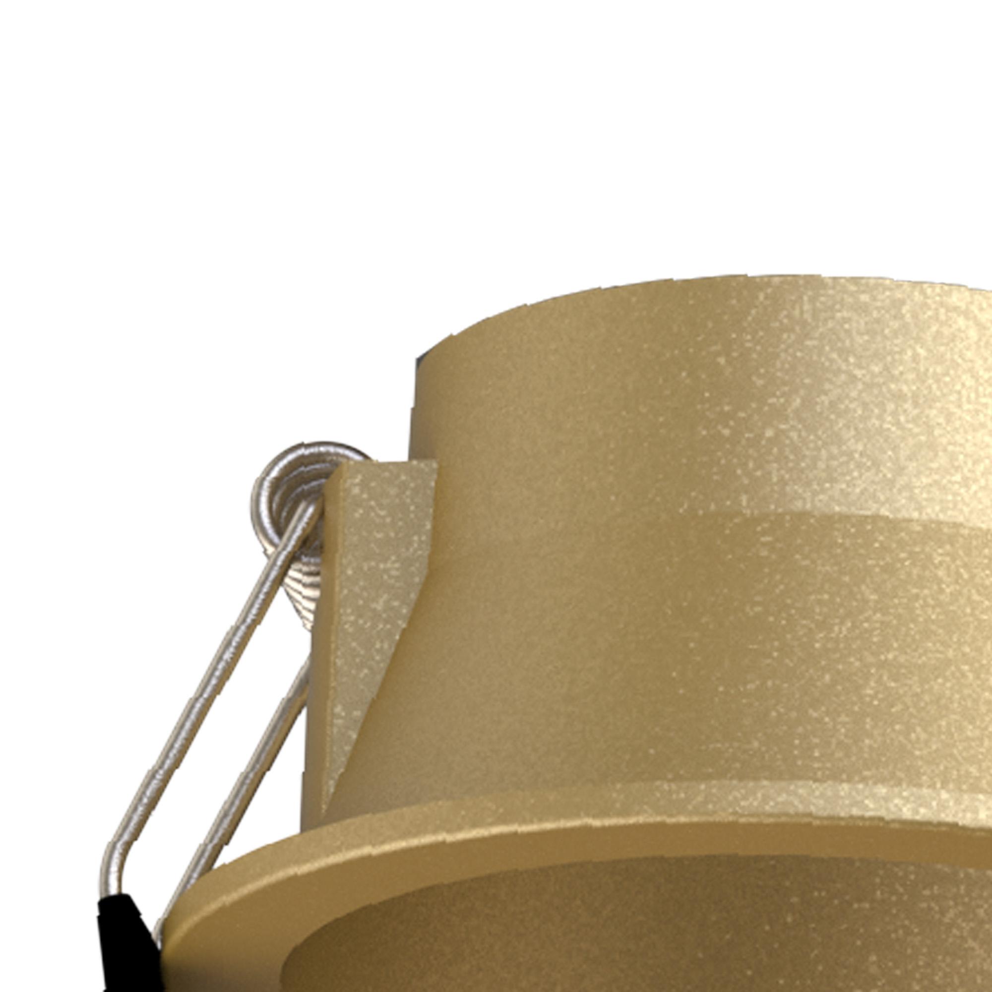 Sunset 65 x 74mm Recessed Base, Cut Out: 55mm, Gold