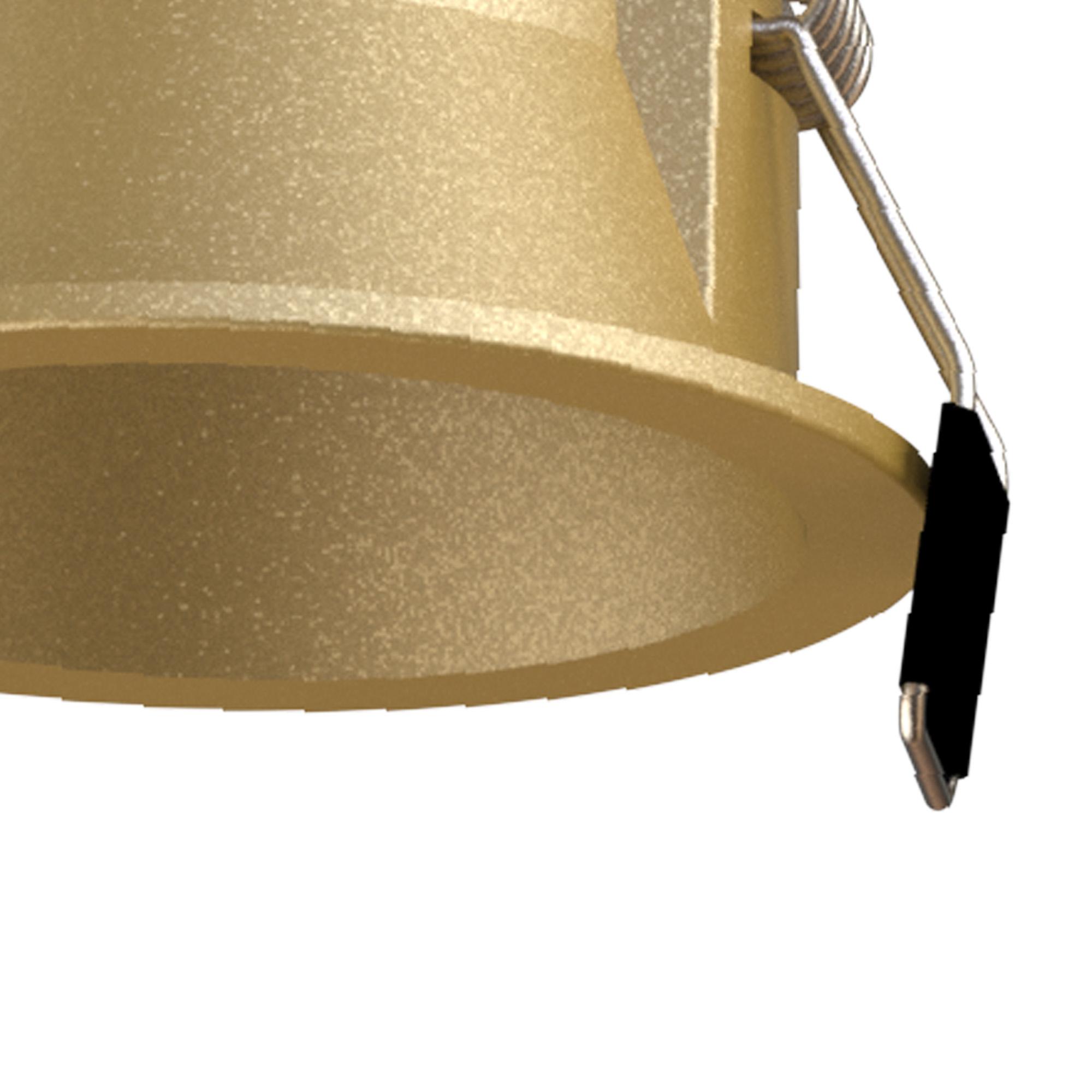 Sunset 65 x 74mm Recessed Base, Cut Out: 55mm, Gold