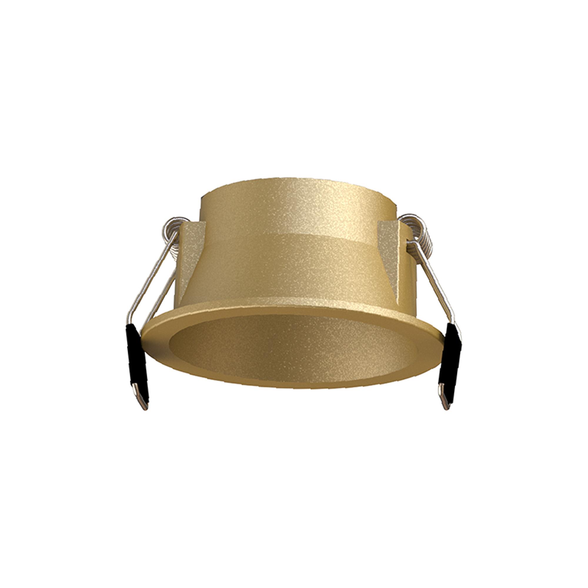 Sunset 65 x 74mm Recessed Base, Cut Out: 55mm, Gold