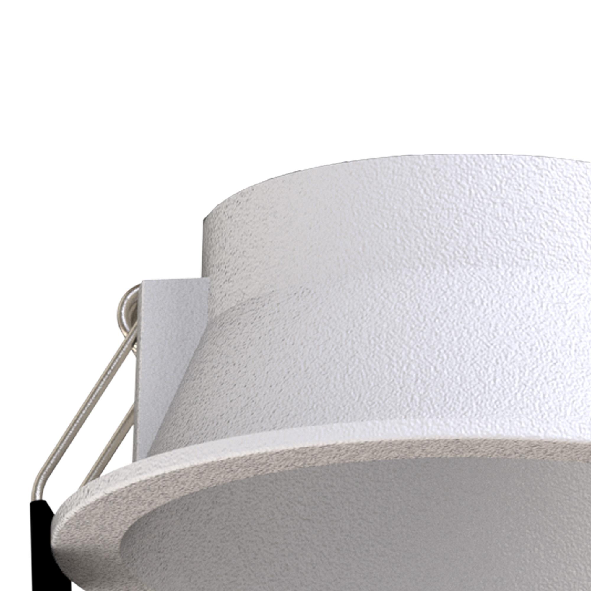 Sunset 85 x 87mm Recessed Base, Cut Out: 75mm, White