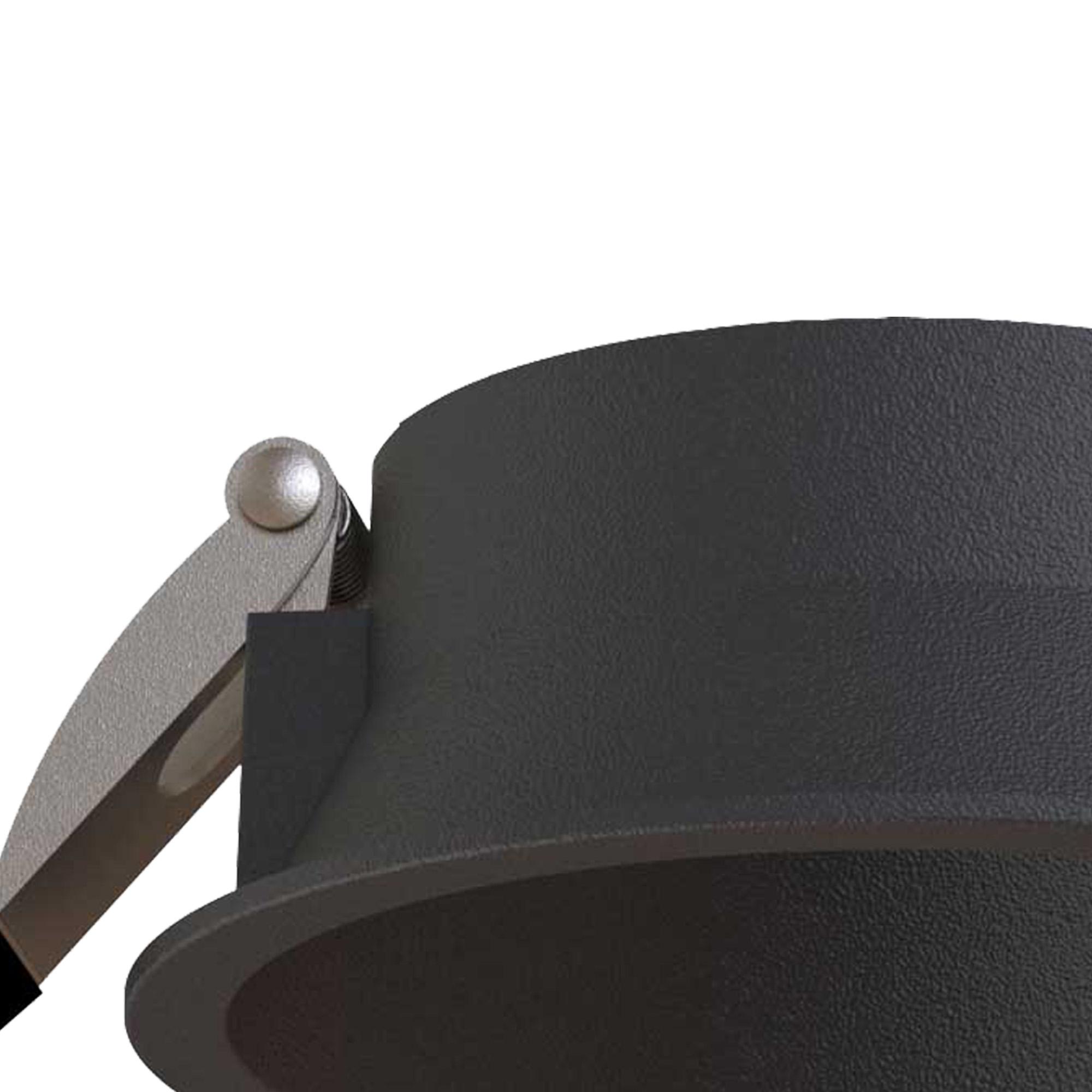Sunset 108 x 98mm Recessed Base, Cut Out: 95mm, Black
