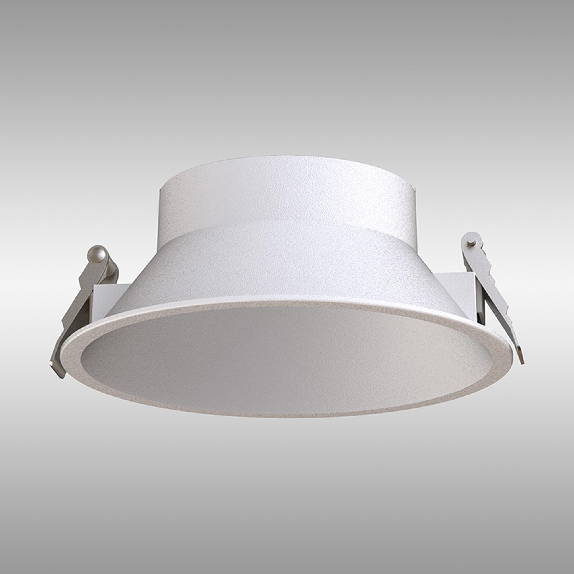 Sunset 165 x 138mm Recessed Base, Cut Out: 150mm, White