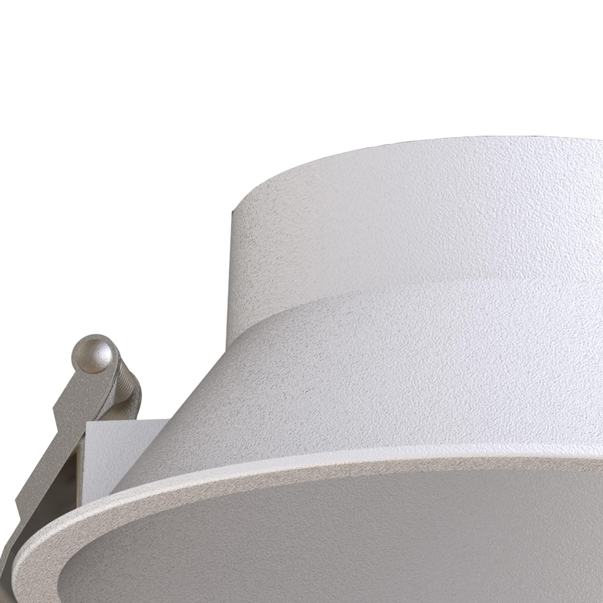 Sunset 165 x 138mm Recessed Base, Cut Out: 150mm, White