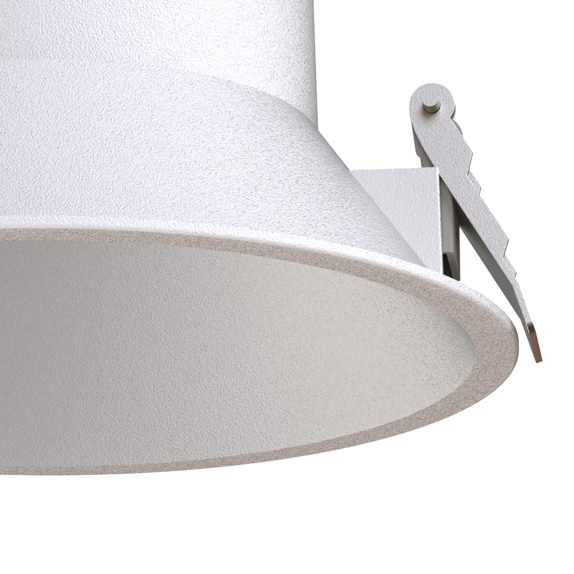 Sunset 165 x 138mm Recessed Base, Cut Out: 150mm, White