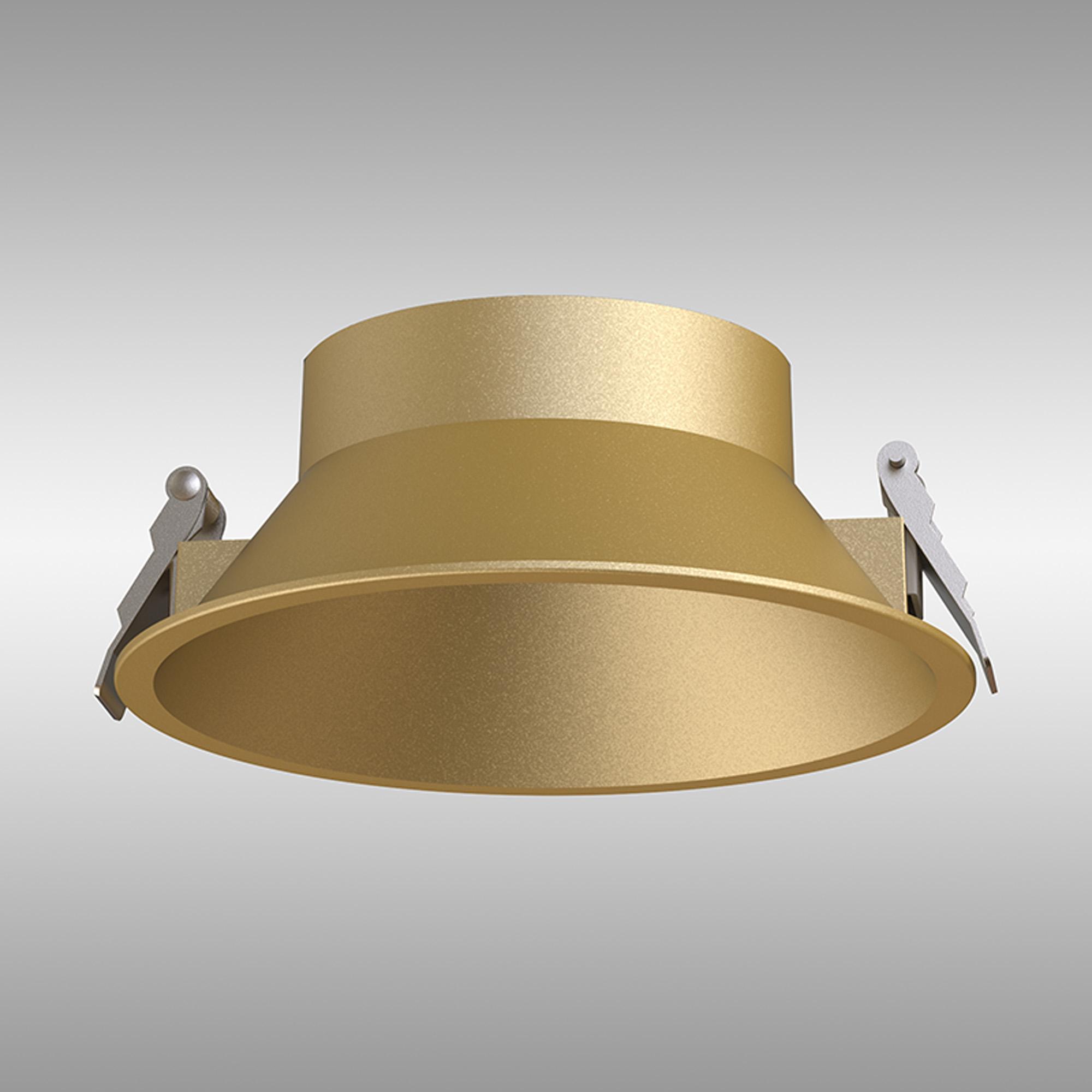 Sunset 165 x 138mm Recessed Base, Cut Out: 150mm, Gold