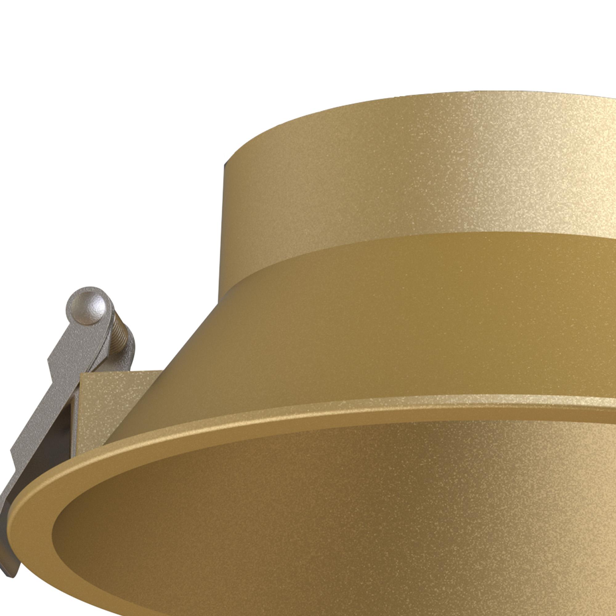 Sunset 165 x 138mm Recessed Base, Cut Out: 150mm, Gold
