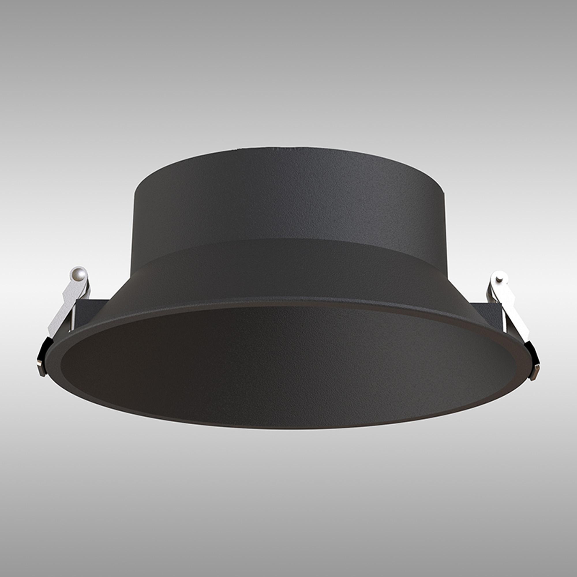 Sunset 215 x 152mm Recessed Base, Cut Out: 200mm, Black
