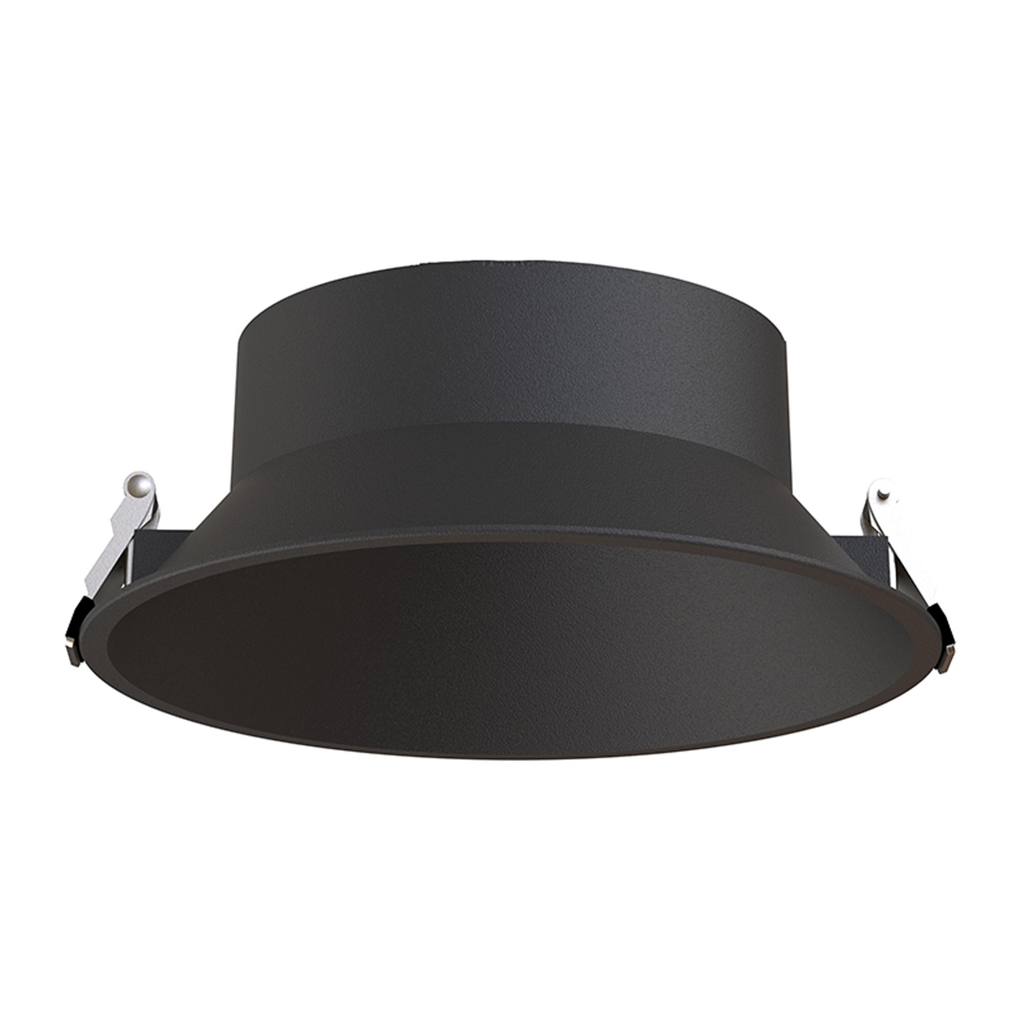 Sunset 215 x 152mm Recessed Base, Cut Out: 200mm, Black