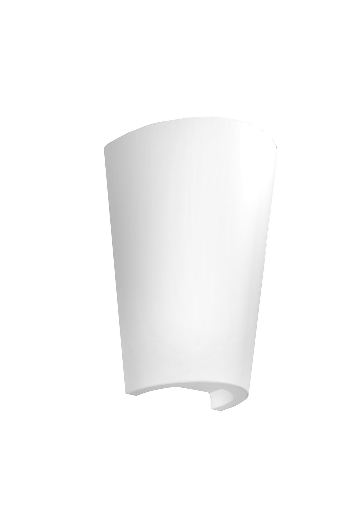 Teja Wall Lamp, 1 x E27, IP54, White, 2yrs Warranty