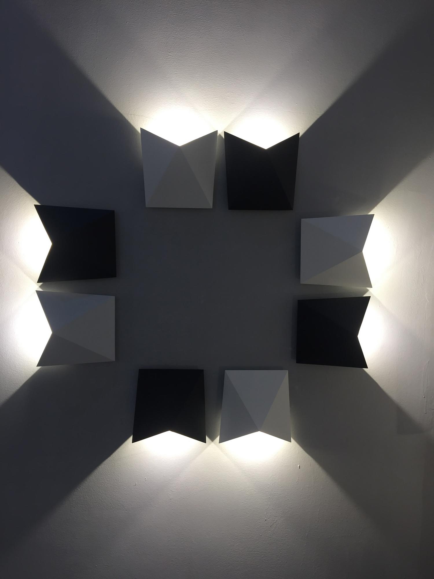 Triax Wall Lamp, 8W LED, 3000K, 750lm, IP54, Sand White, 3yrs Warranty