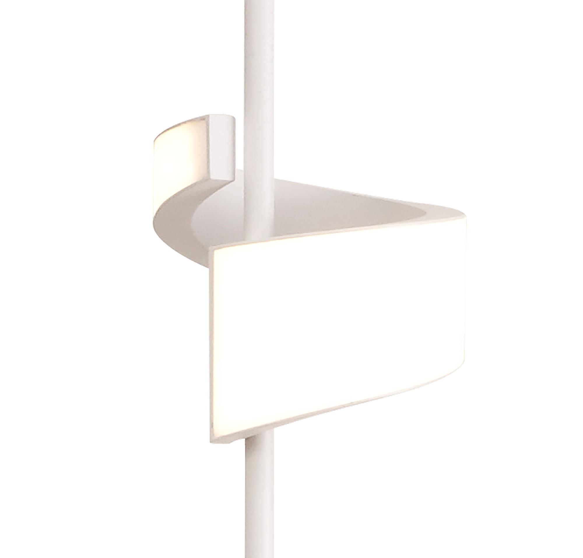 Tsunami 3 Light Floor Lamp, 36W LED, 3000K, 2700lm, Sand White, 3yrs Warranty