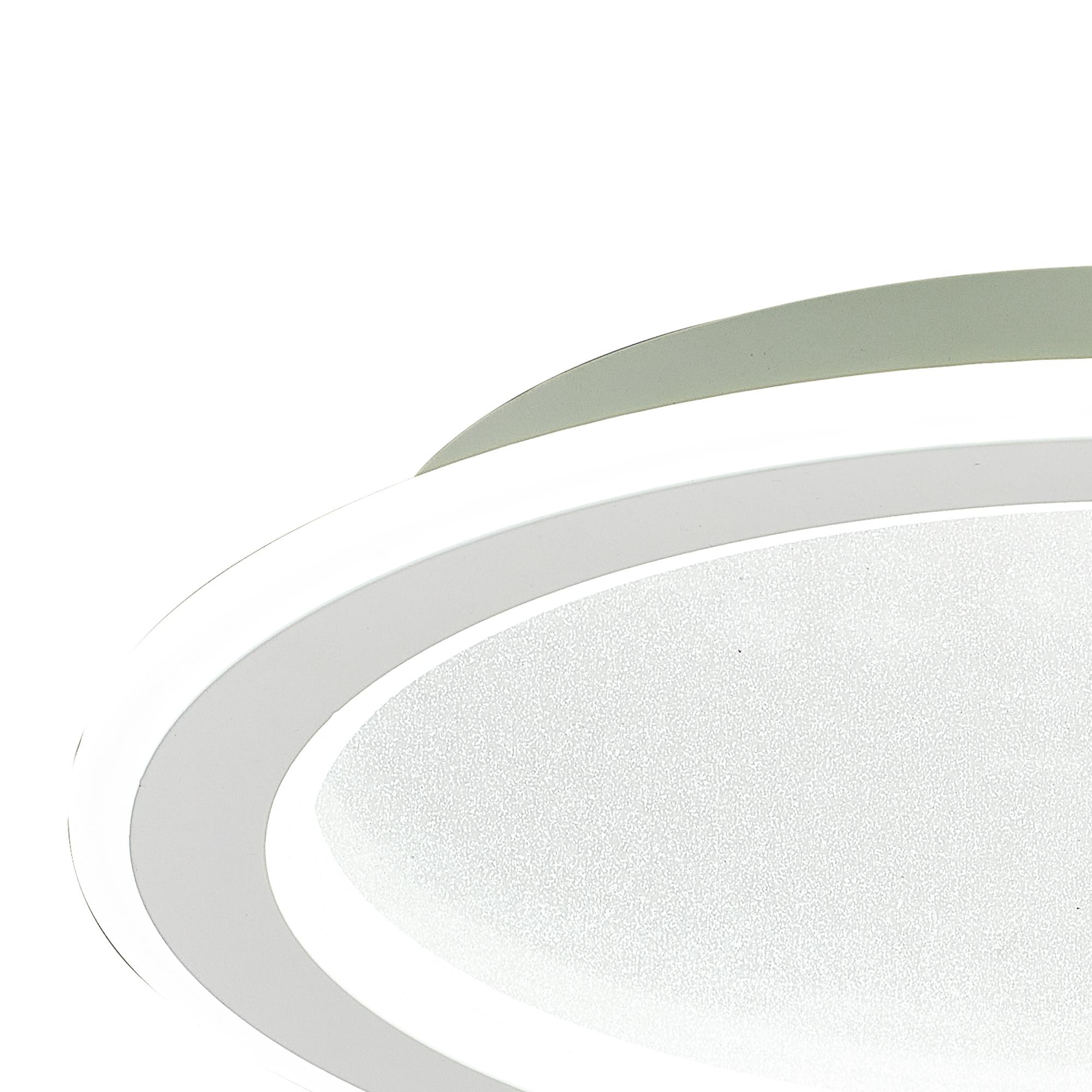 Tulum 40cm Ceiling Light, 24W LED, 3000-6000K Remote Controlled, 1800lm, White, 3yrs Warranty