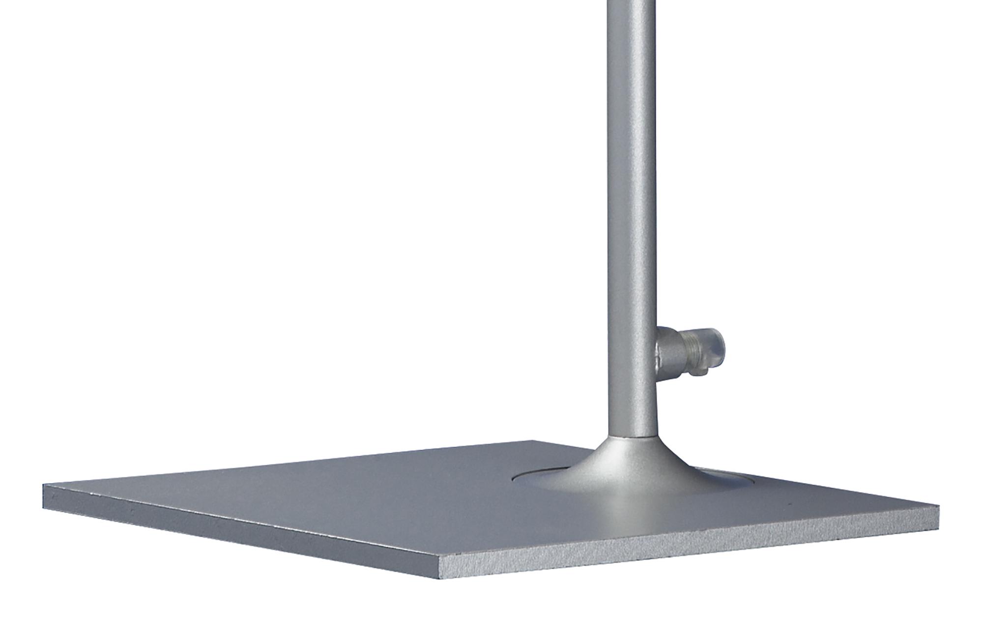 (0040 008) Ull Table Lamp 1 Light G9 Silver Grey