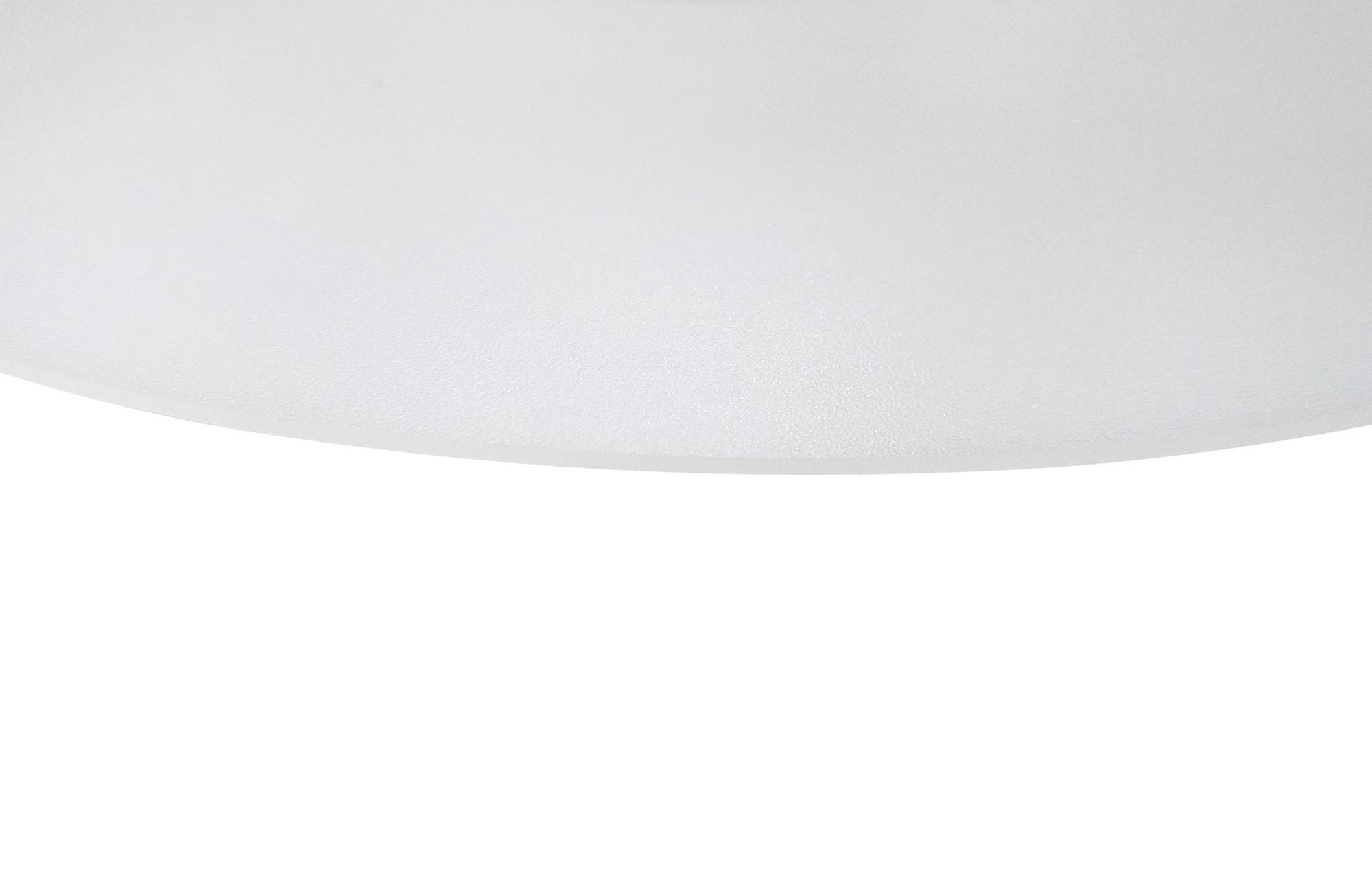 Universal 300mm Frosted Acrylic Diffuser With Polished Chrome Centre Detail