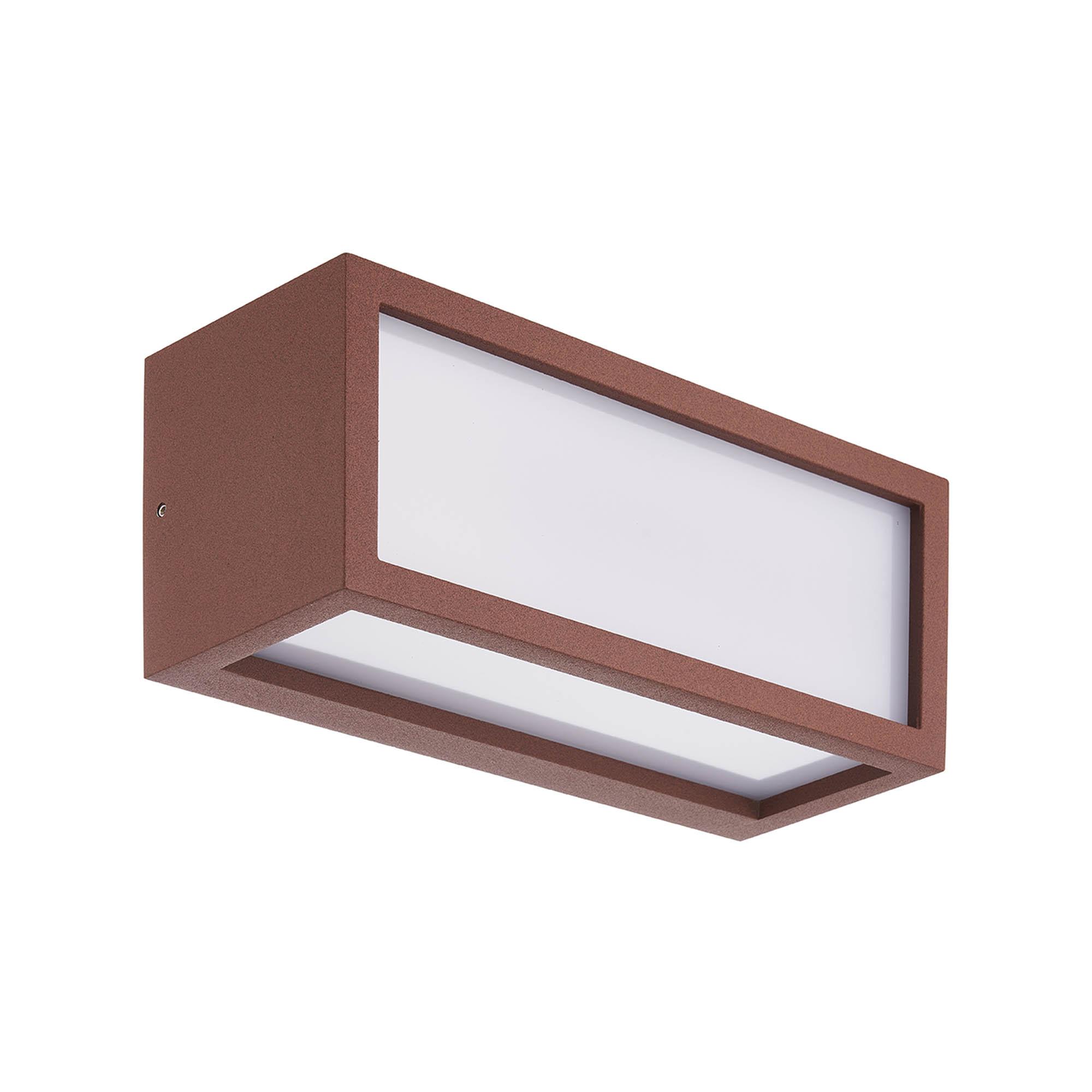 Utah Wall Lamp, 1 Light E27, IP65, Sand Brown, 2yrs Warranty