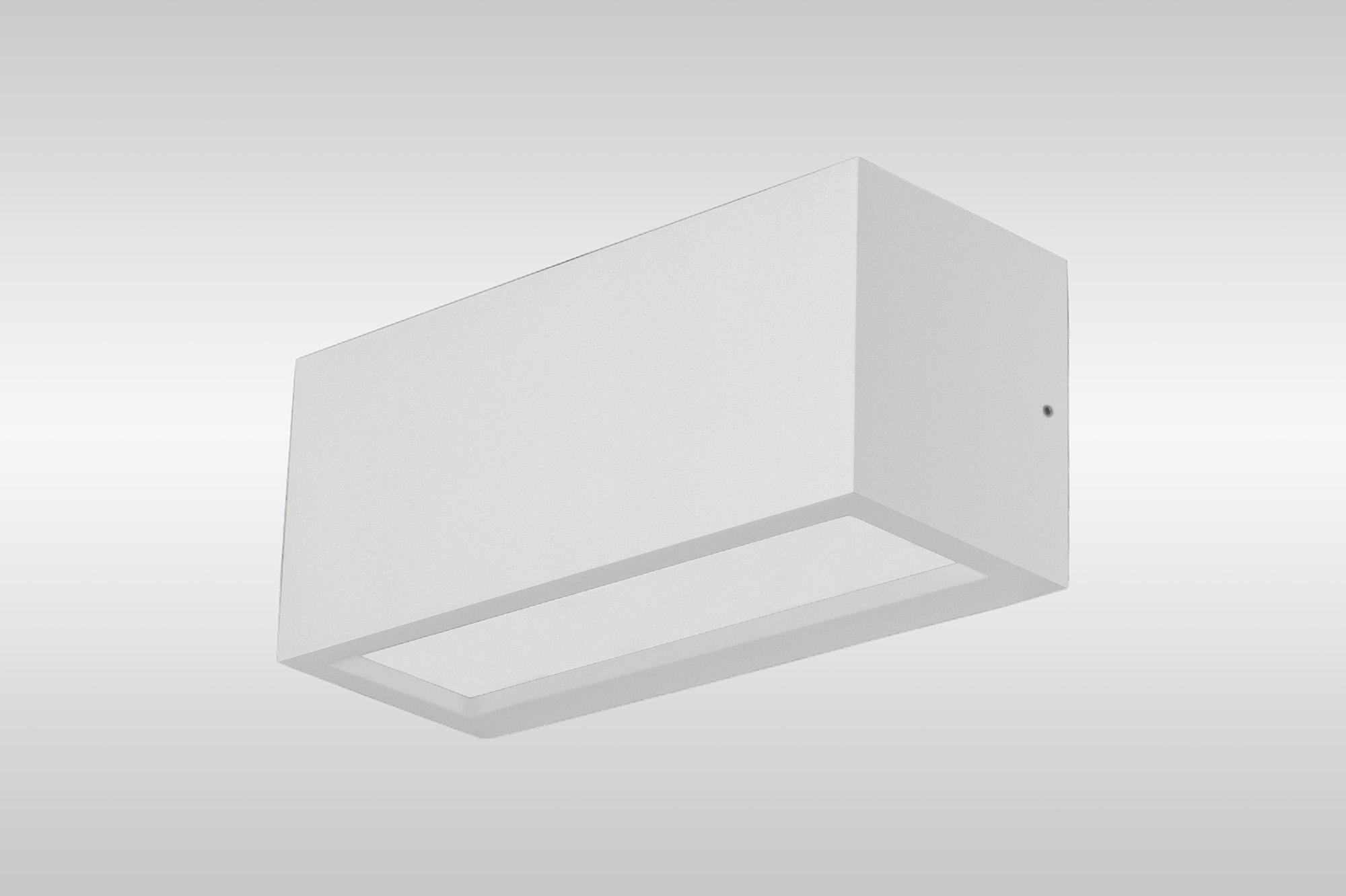 Utah Wall Lamp Up/Down, 1 Light E27, IP65, White, 2yrs Warranty
