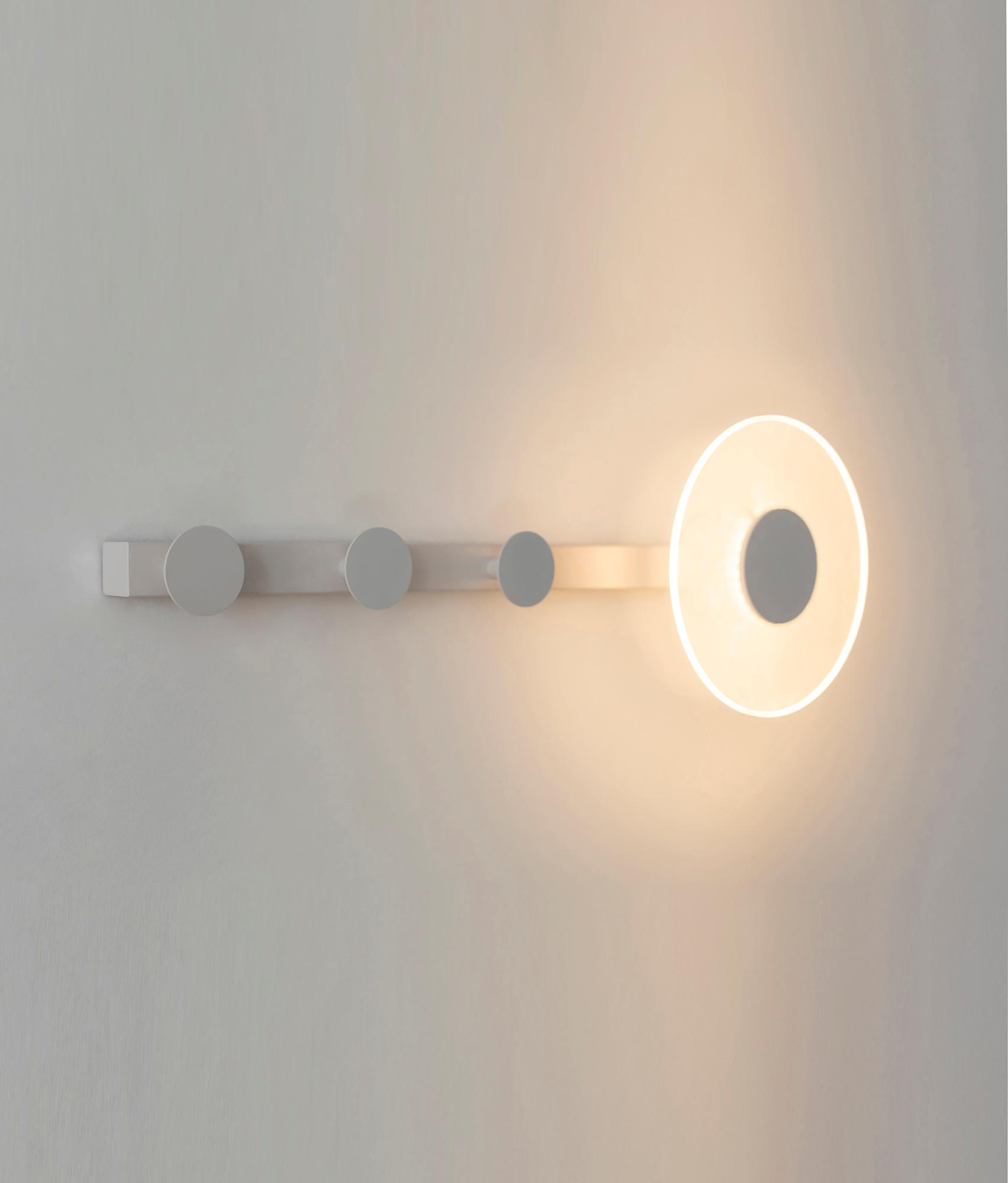 Venus Wall Lamp Coat Rack
