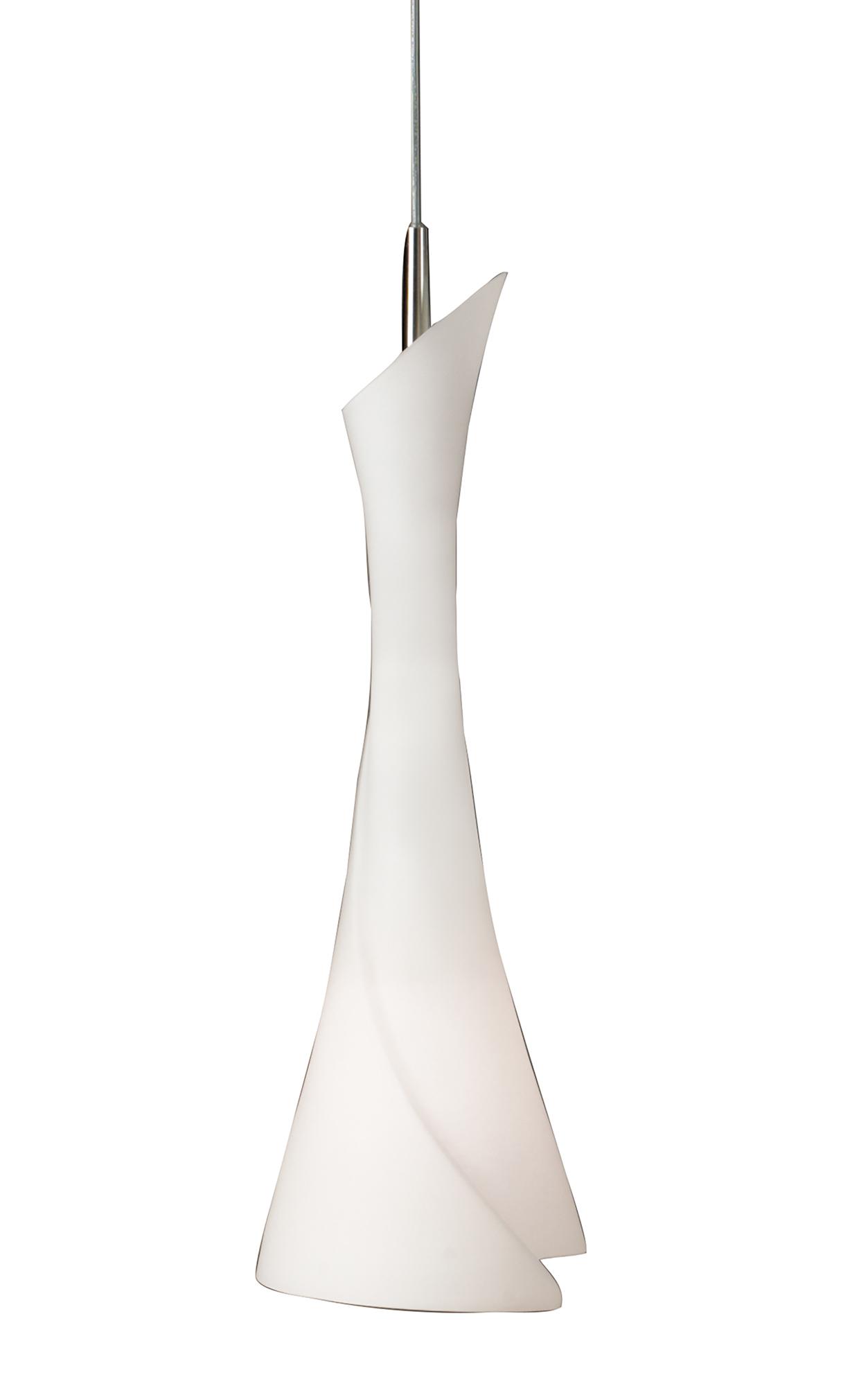 Zack Linear Pendant 3 Light E27 Line, Satin Nickel