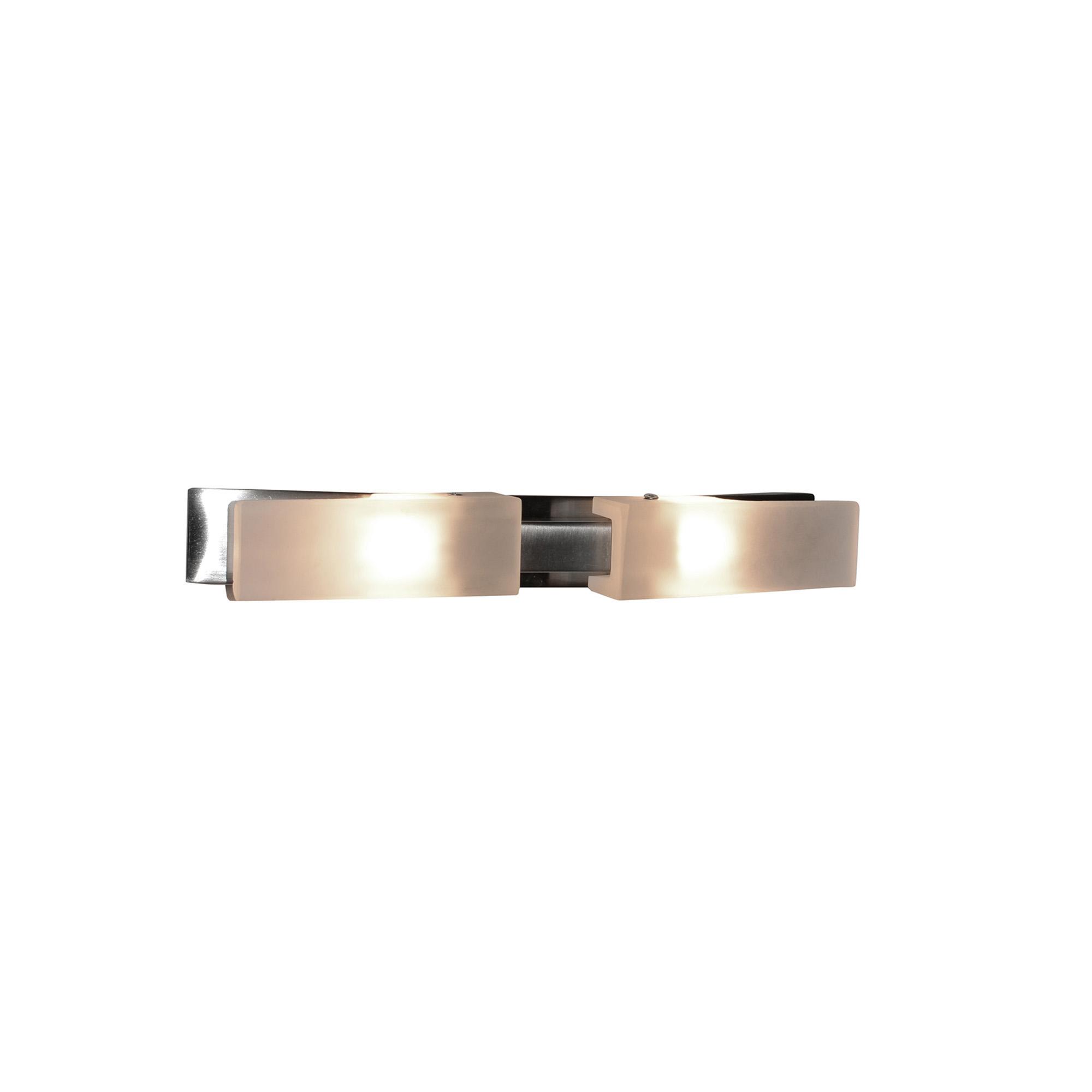 (0037 007) Arco Wall 2 Light G9, Satin Nickel