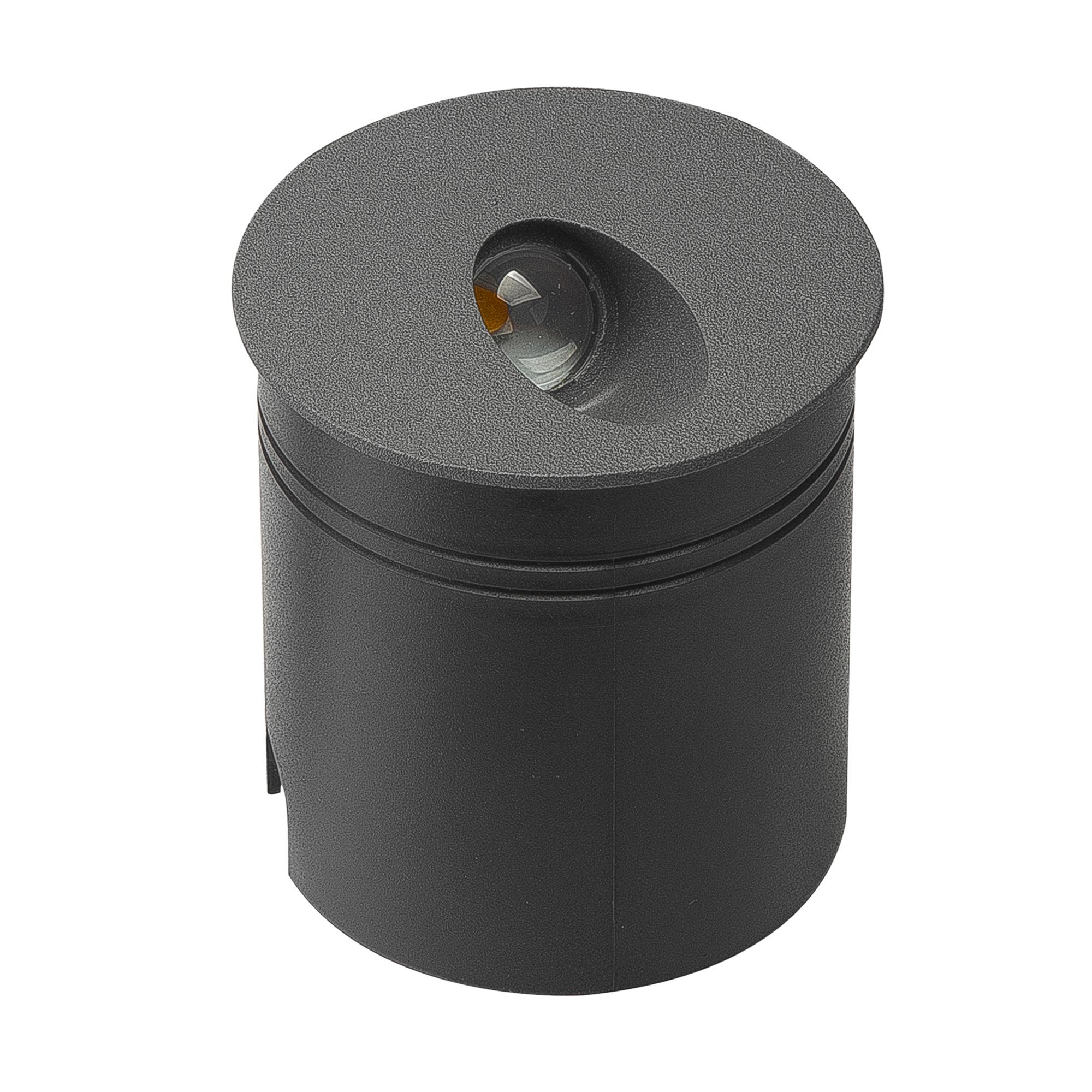 Aspen Recessed Wall Lamp Round Angle