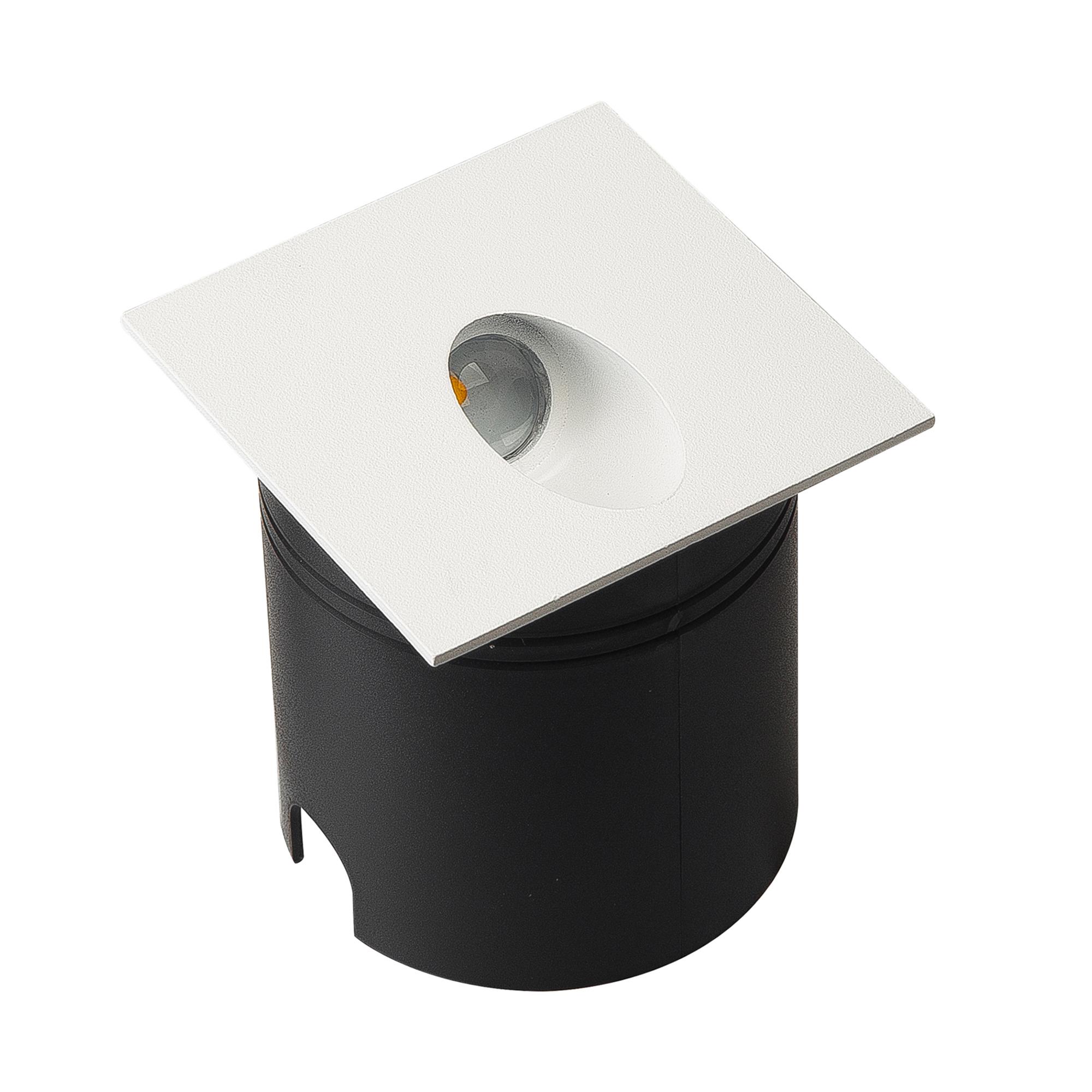 Aspen Recessed Wall Lamp Square Angled