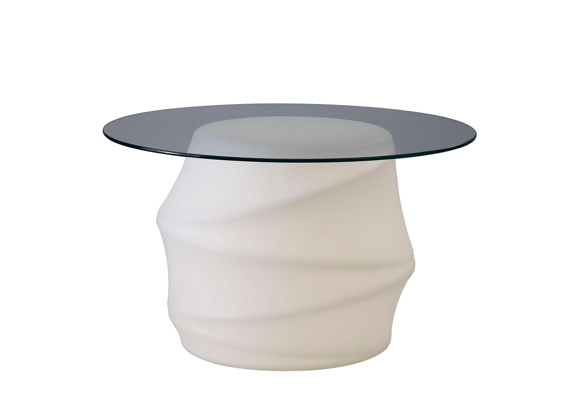 Bambu Table 2 Light E27 Outdoor IP65, Opal White/Clear Glass