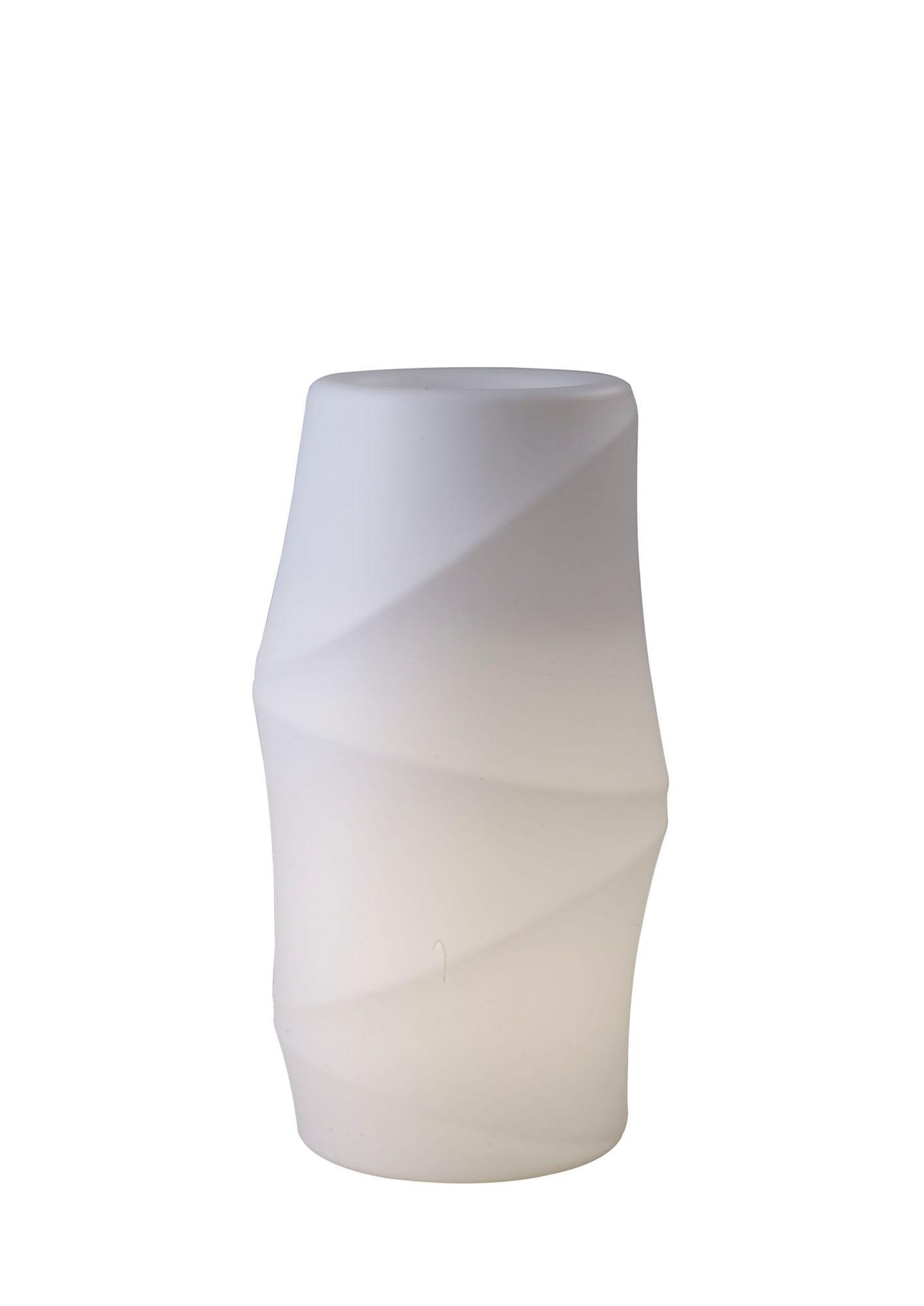 Bambu Tall Pot 2 Light E27 Outdoor IP65, Opal White