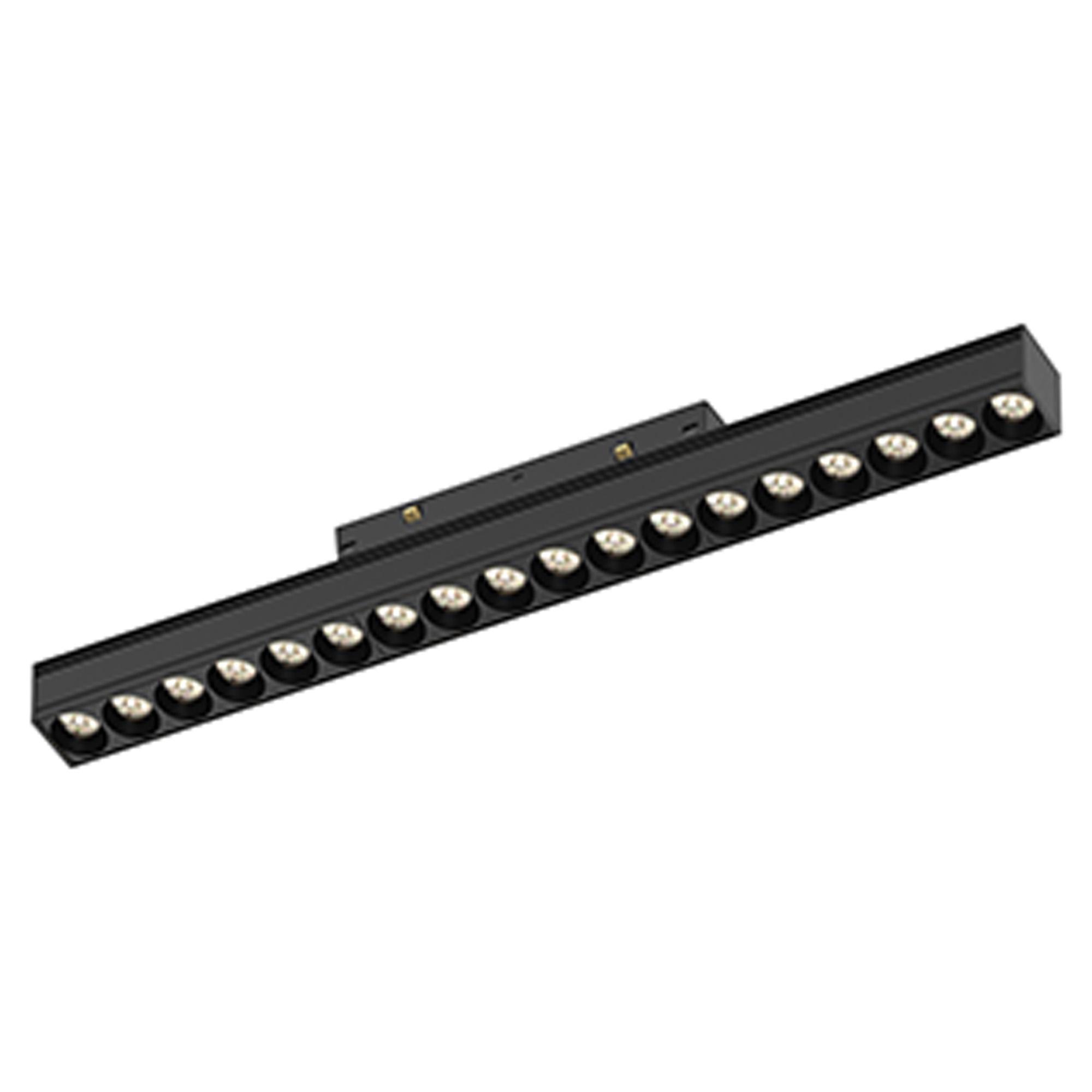 Magneto Linear Light COB Triac Dimmable, 370mm, 18W LED, 3000K, 1440lm, Black, 3yrs Warranty